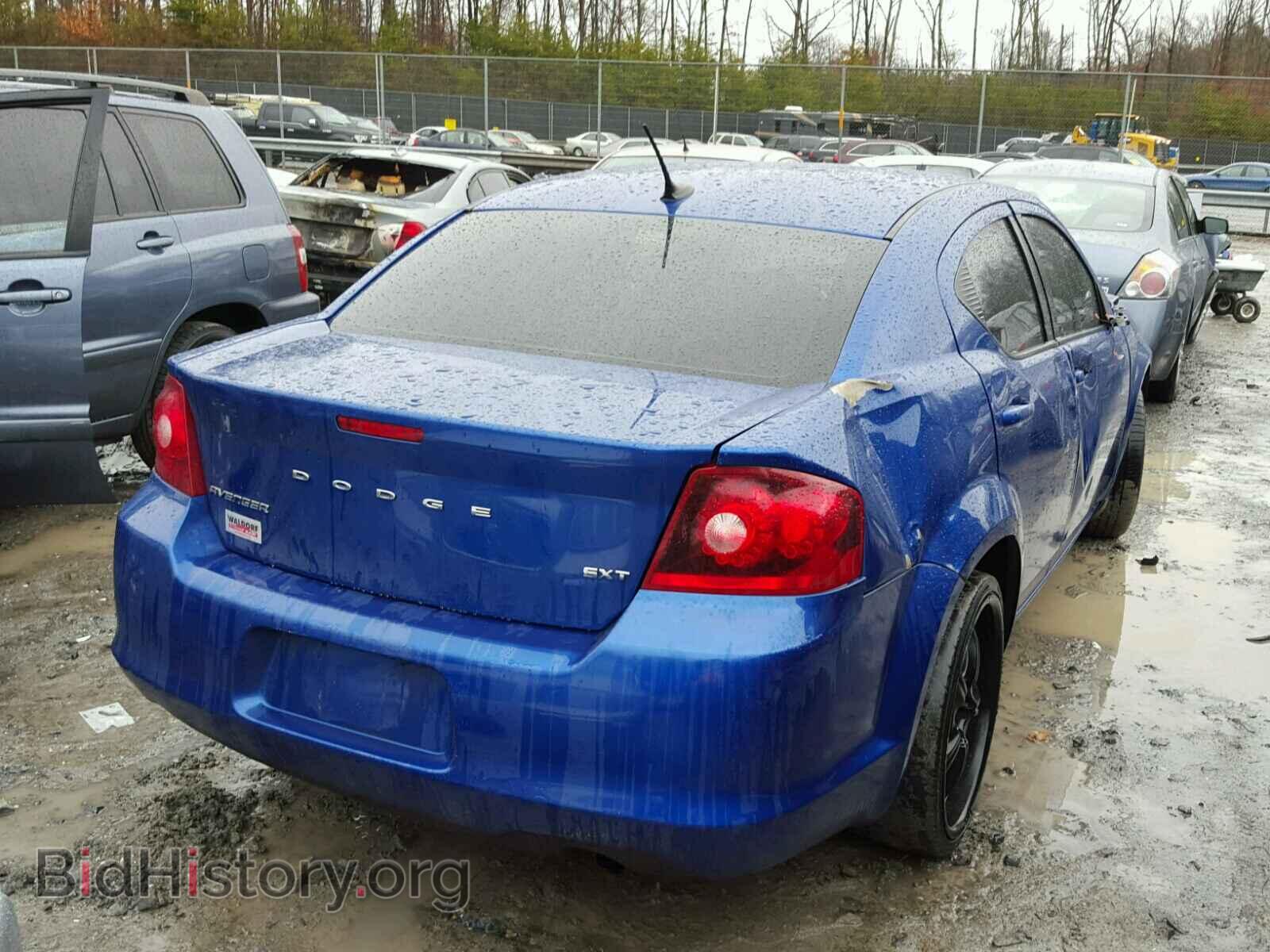 2012 DODGE AVENGER - VIN: 1C3CDZCB1CN238471 - Фото 4