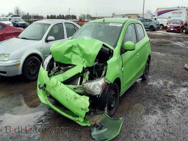 2014 MITSUBISHI MIRAGE - VIN: ML32A4HJ7EH014225 - Фото 2