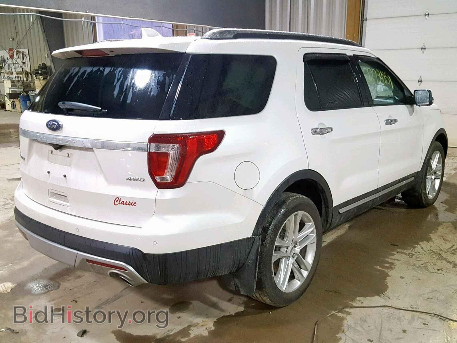 2017 FORD EXPLORER L - VIN: 1FM5K8F88HGE09938 - Фото 4