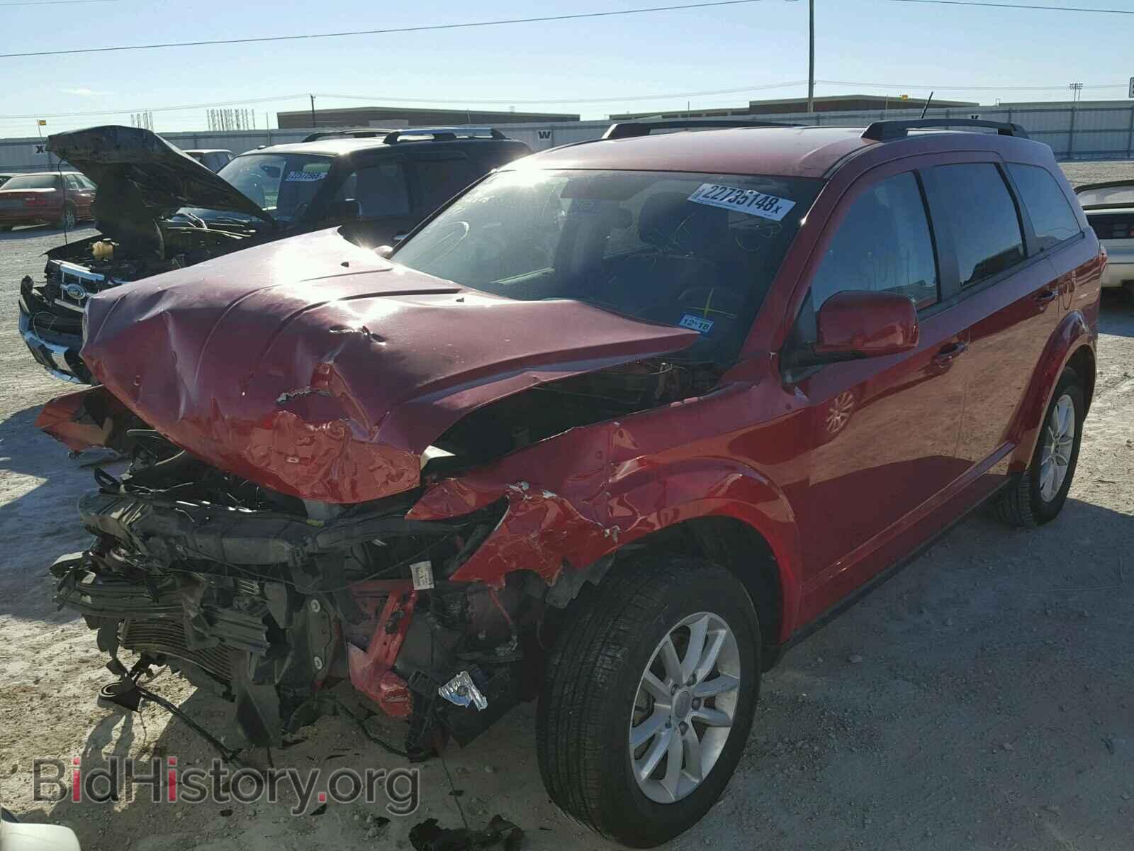 2015 DODGE JOURNEY - VIN: 3C4PDCBB3FT582657 - Фото 2