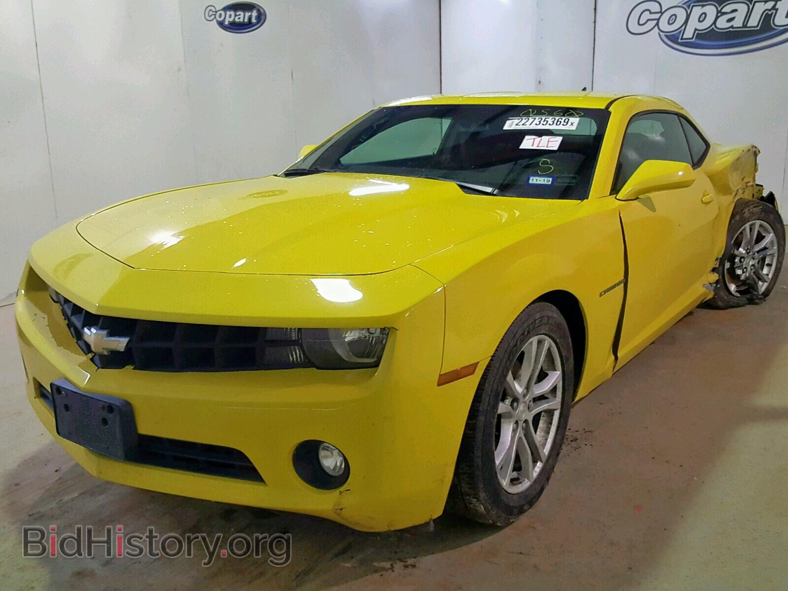 2013 CHEVROLET CAMARO - VIN: 2G1FB1E34D9200560 - Фото 2