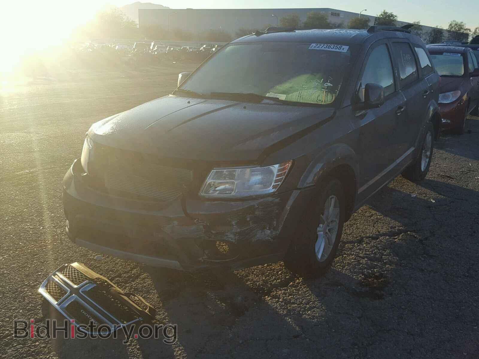 2015 DODGE JOURNEY - VIN: 3C4PDCBGXFT686073 - Фото 2
