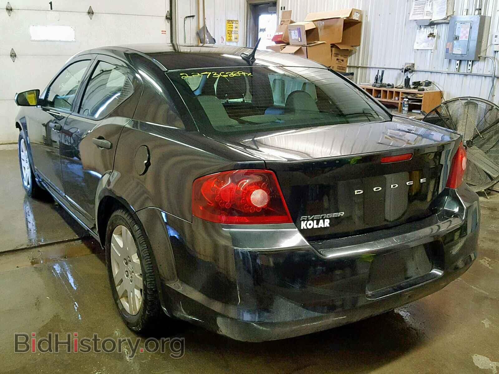 2011 DODGE AVENGER - VIN: 1B3BD4FB3BN516826 - Фото 3