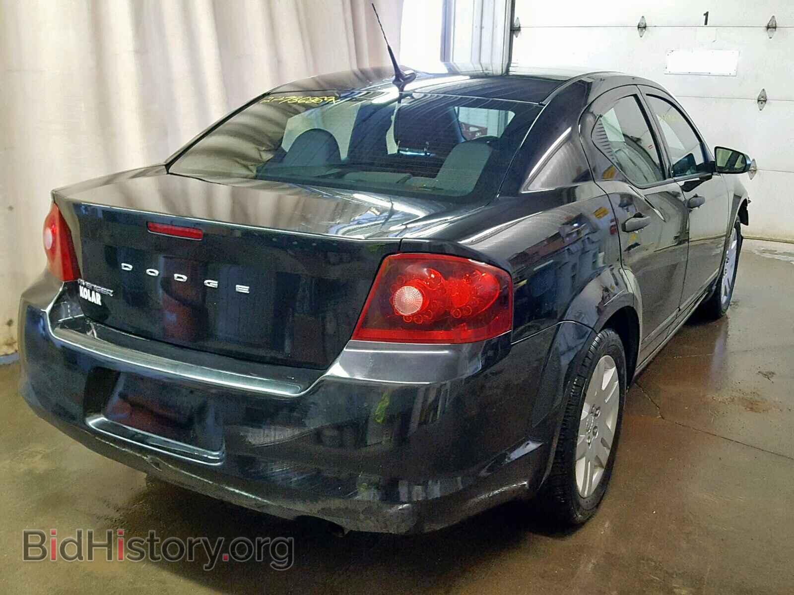 2011 DODGE AVENGER - VIN: 1B3BD4FB3BN516826 - Фото 4