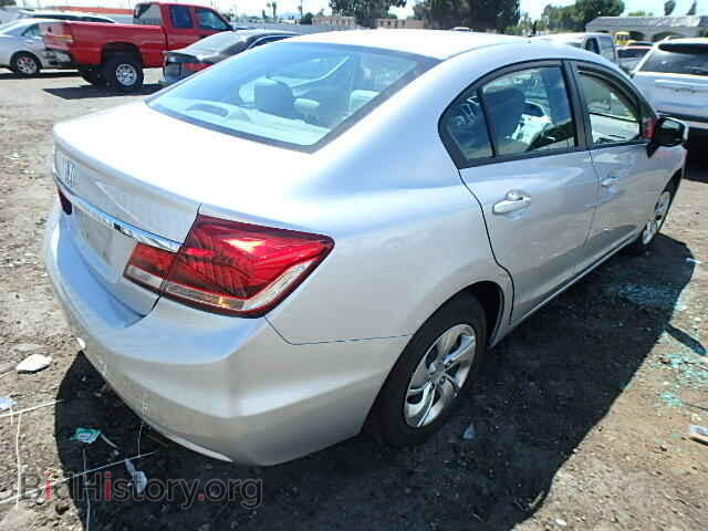 2013 HONDA CIVIC - VIN: 19XFB2F5XDE253701 - Фото 4