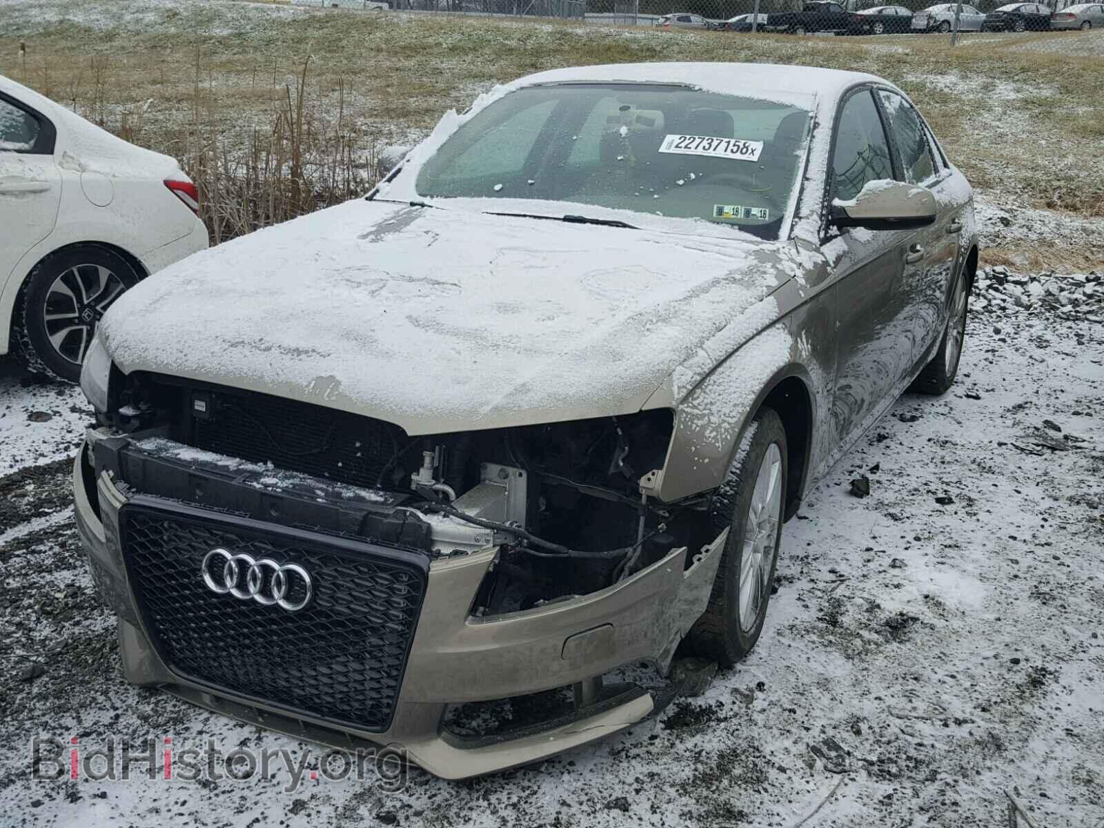 2011 AUDI A4 - VIN: WAUBFAFL2BN003516 - Фото 2