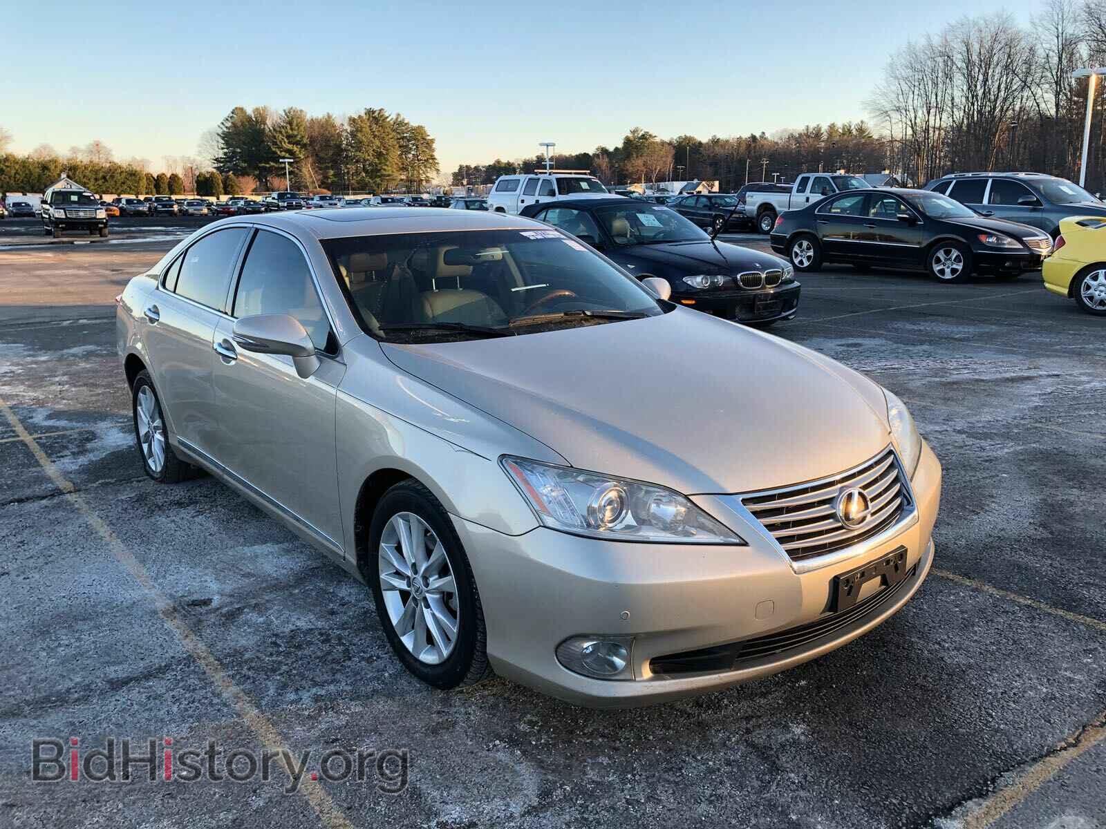 Photo JTHBK1EG5C2477920 - LEXUS ES350 2012