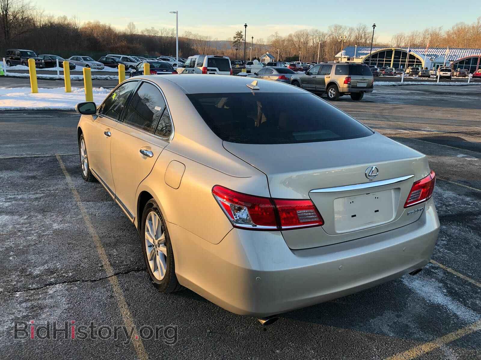 2012 LEXUS ES350 - VIN: JTHBK1EG5C2477920 - Фото 3