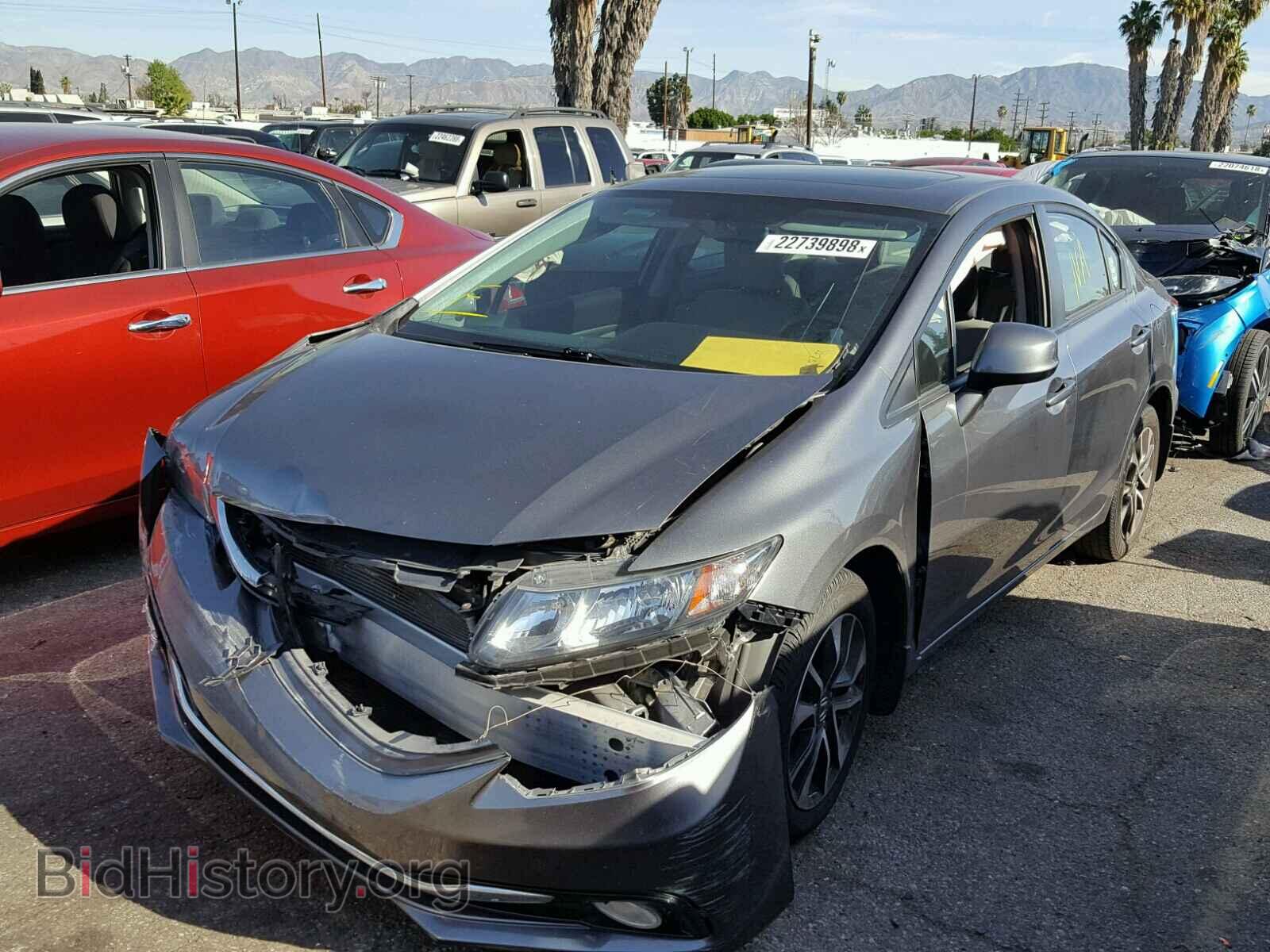 2013 HONDA CIVIC - VIN: 19XFB2F91DE207421 - Фото 2