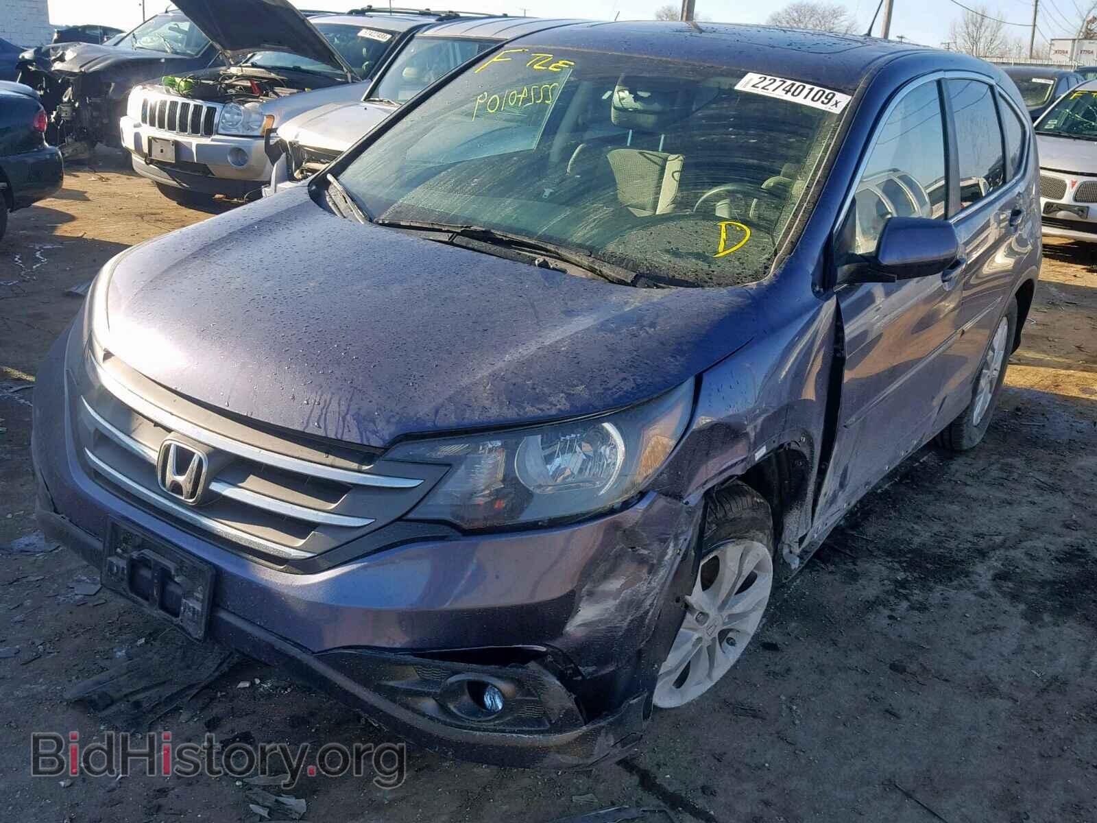 2013 HONDA CR-V EX - VIN: 5J6RM4H52DL081908 - Фото 2