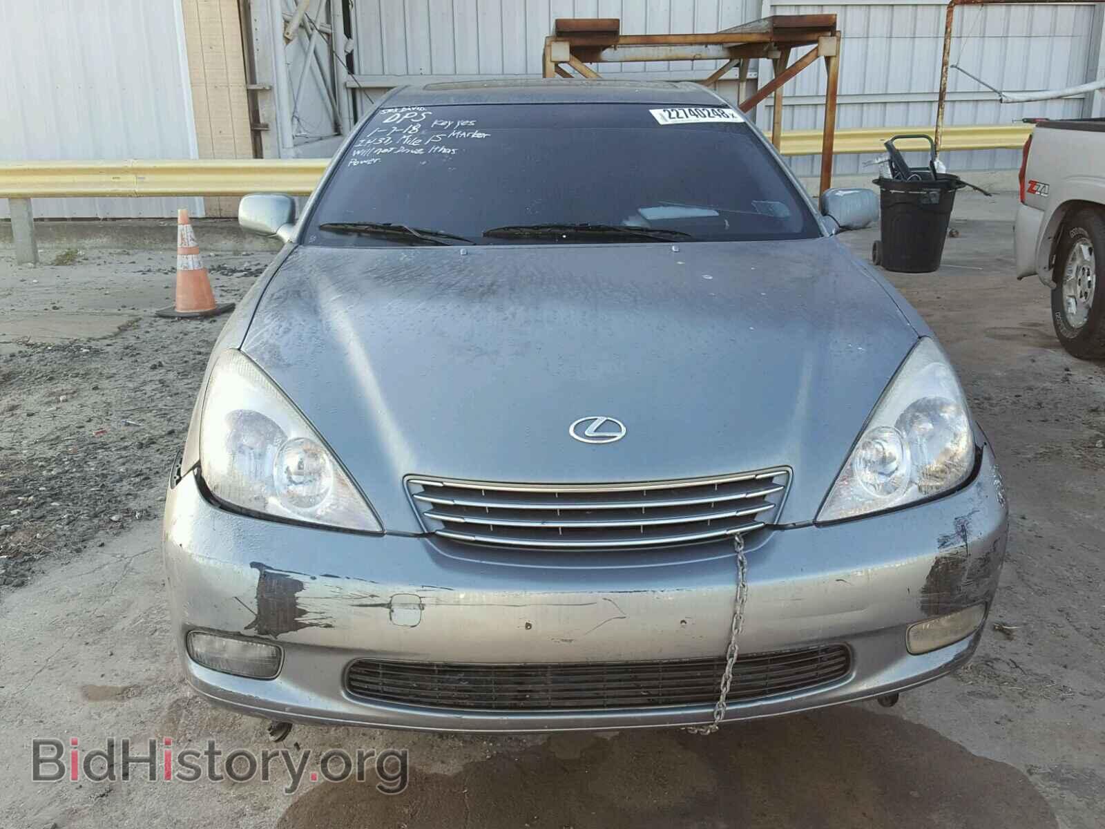 2003 LEXUS ES300 - VIN: JTHBF30G730101562 - Фото 9