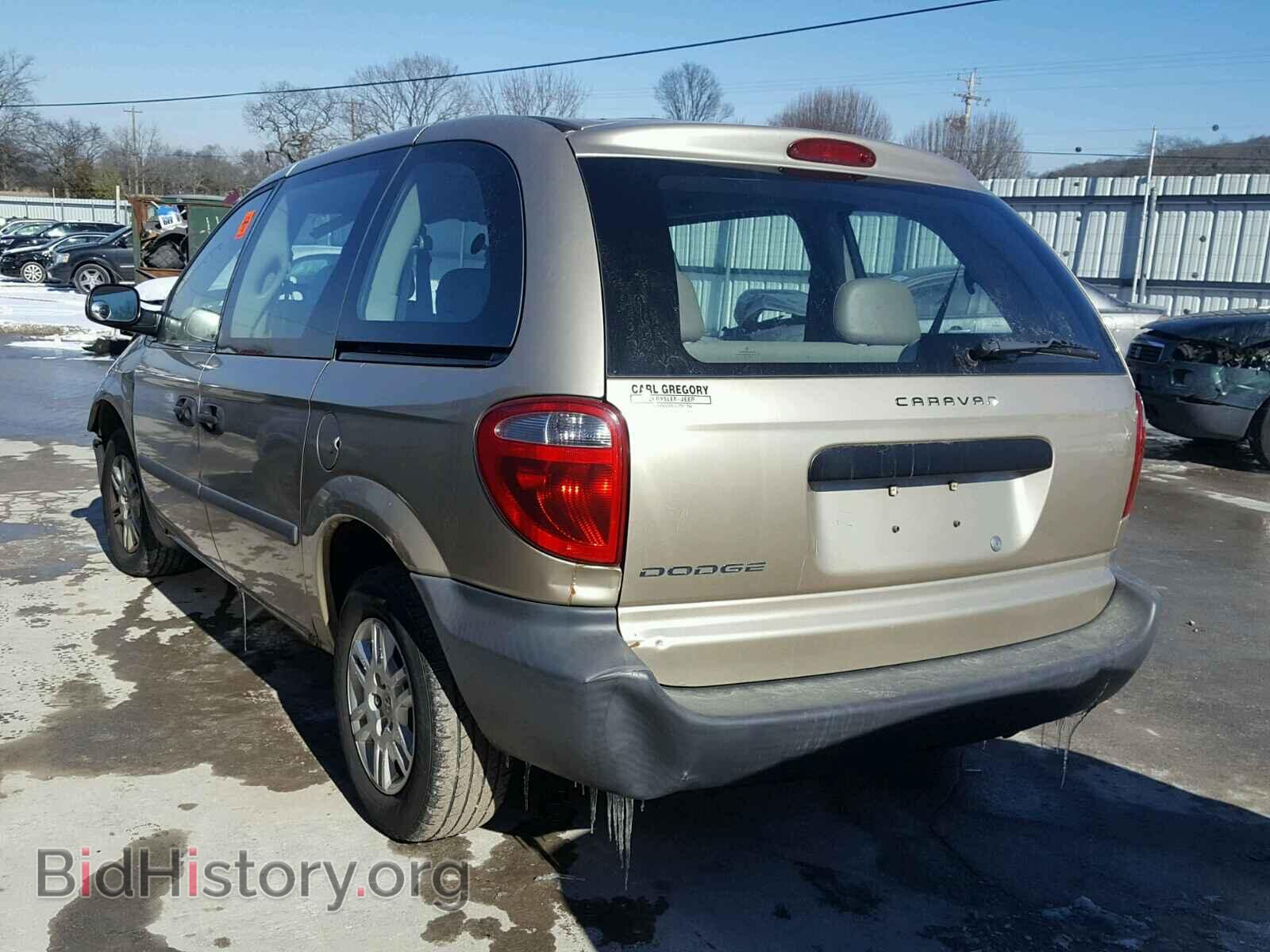 2006 DODGE CARAVAN - VIN: 1D4GP25B26B732310 - Фото 3
