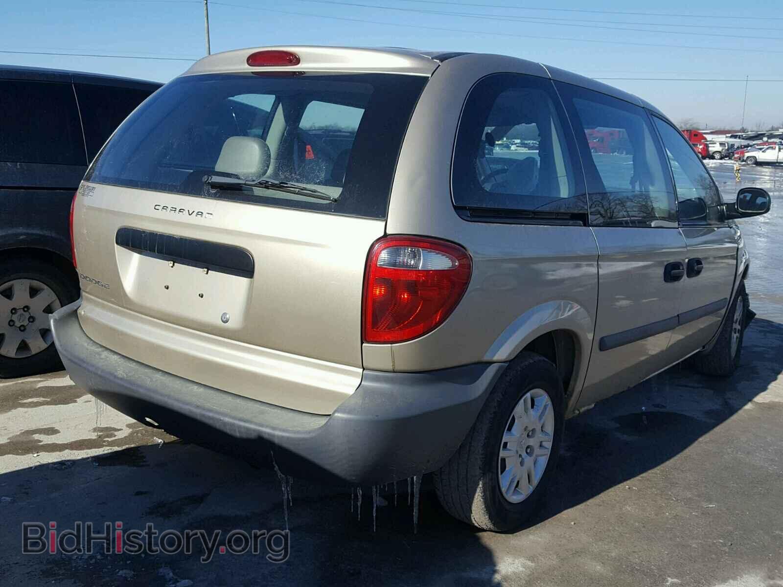 2006 DODGE CARAVAN - VIN: 1D4GP25B26B732310 - Фото 4