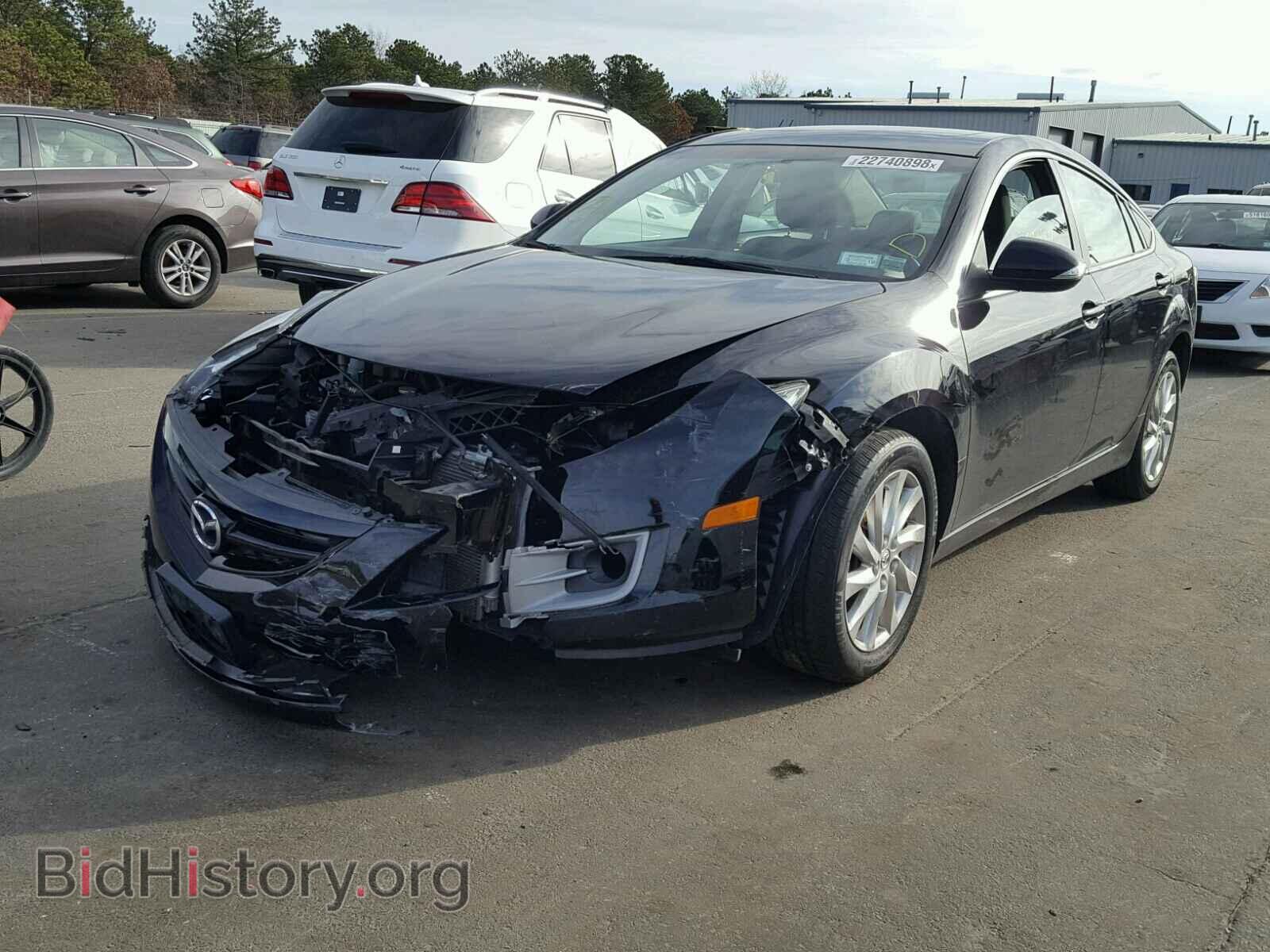 2011 MAZDA 6 - VIN: 1YVHZ8CH8B5M02566 - Фото 2
