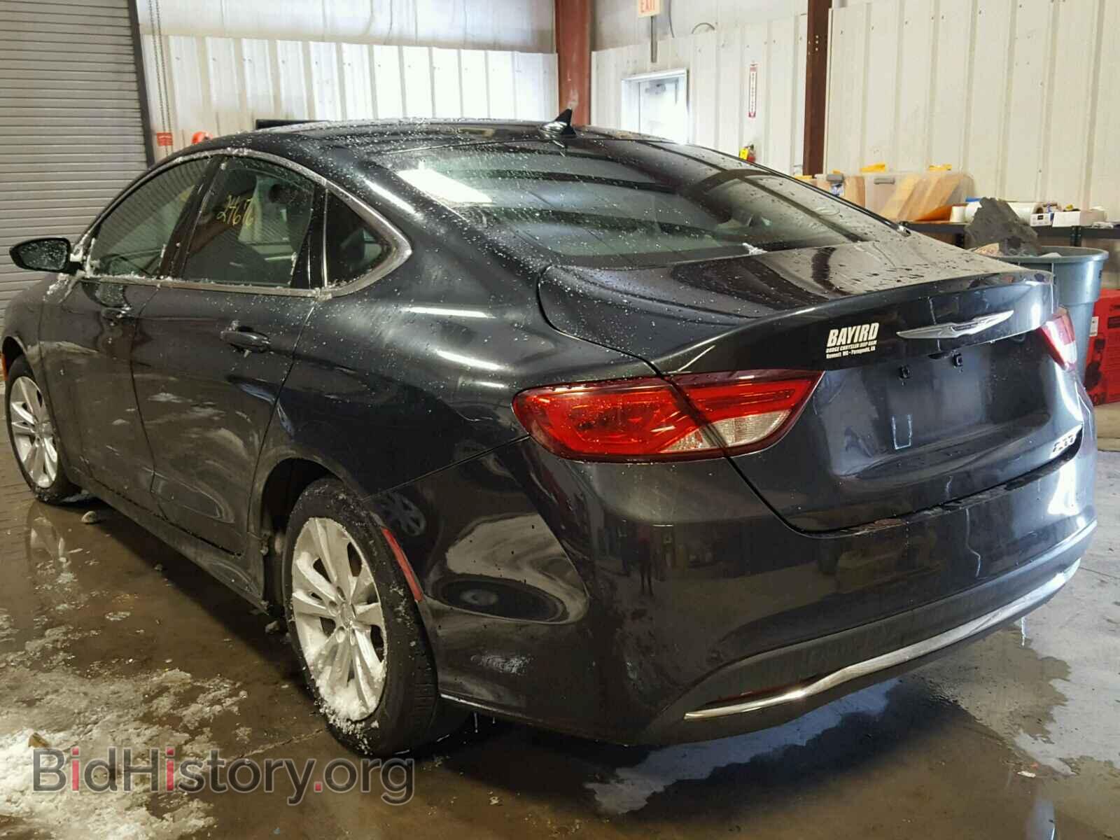 2016 CHRYSLER 200 - VIN: 1C3CCCAB7GN184909 - Фото 3