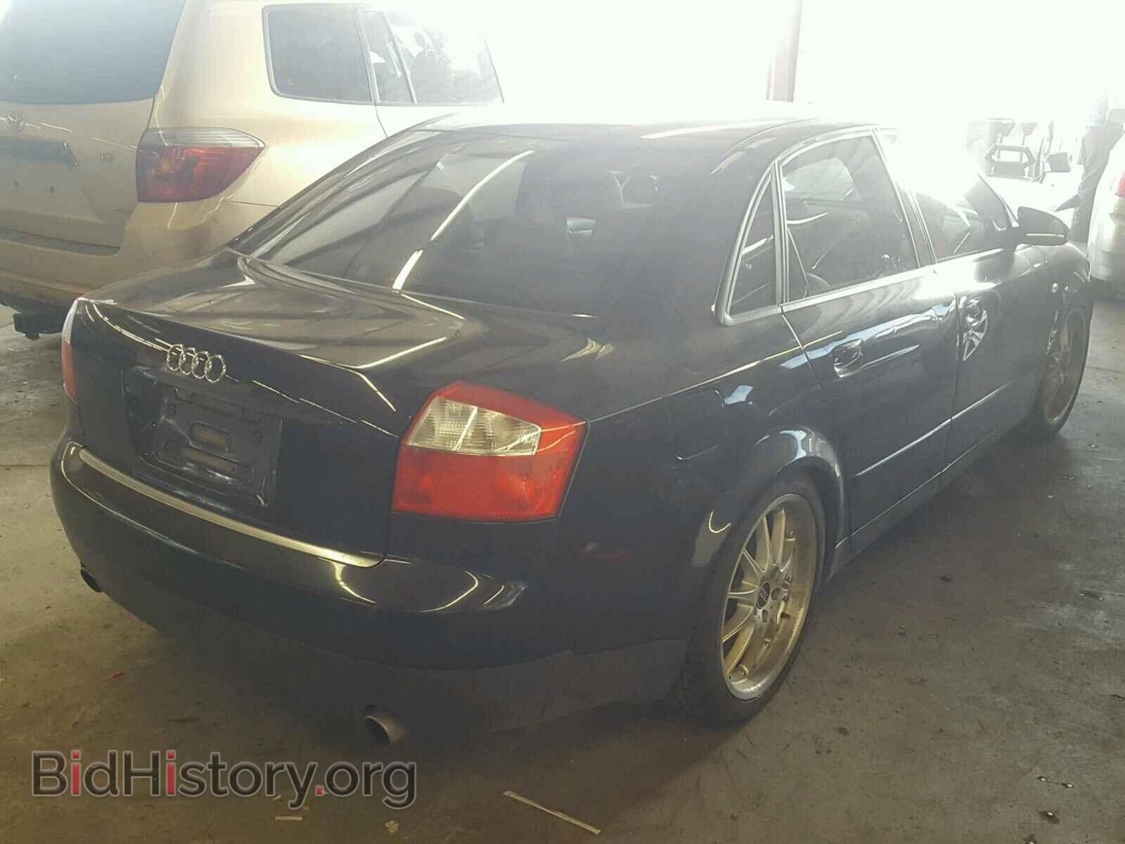 2002 AUDI A4 - VIN: WAULC68E32A159631 - Фото 4