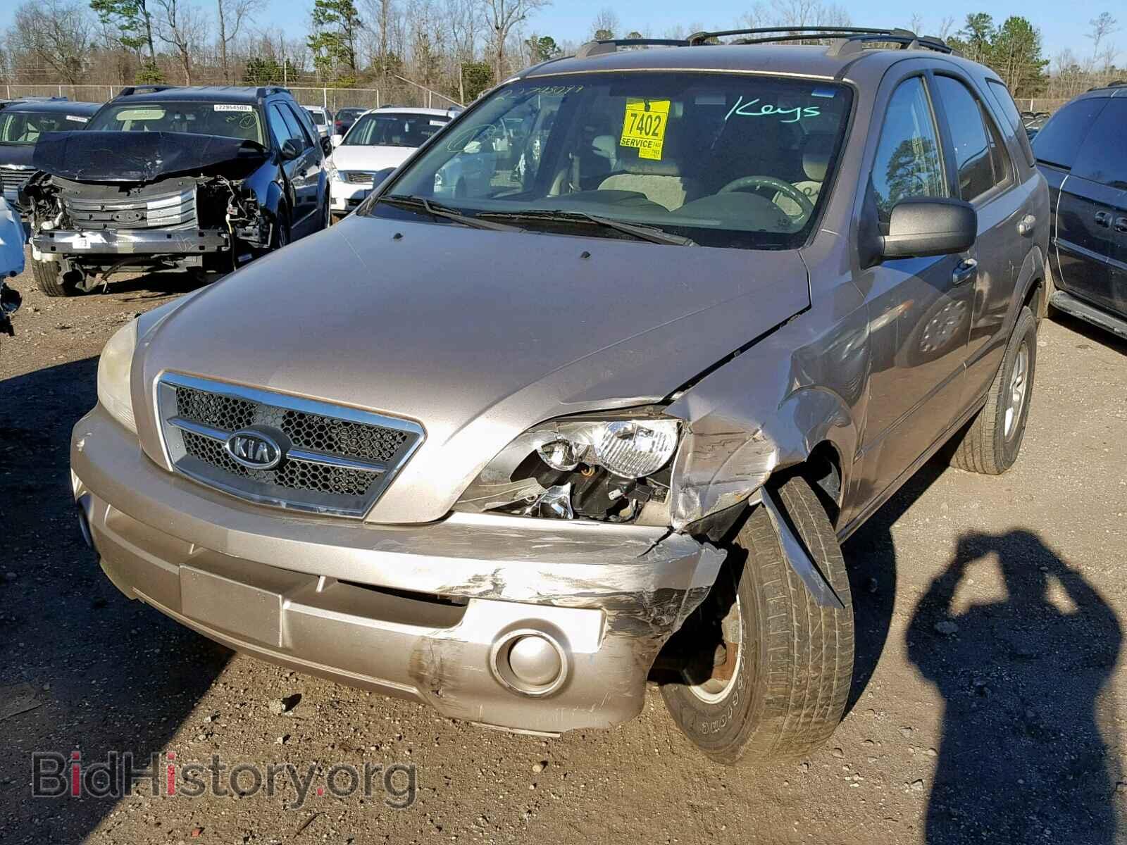 2006 KIA SORENTO EX - VIN: KNDJD733965519082 - Фото 2