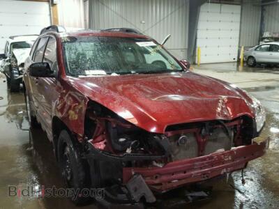 2011 Subaru OUTBACK Outback 2., бордовый — VIN 4S4BRBGC7B3376153, Copart