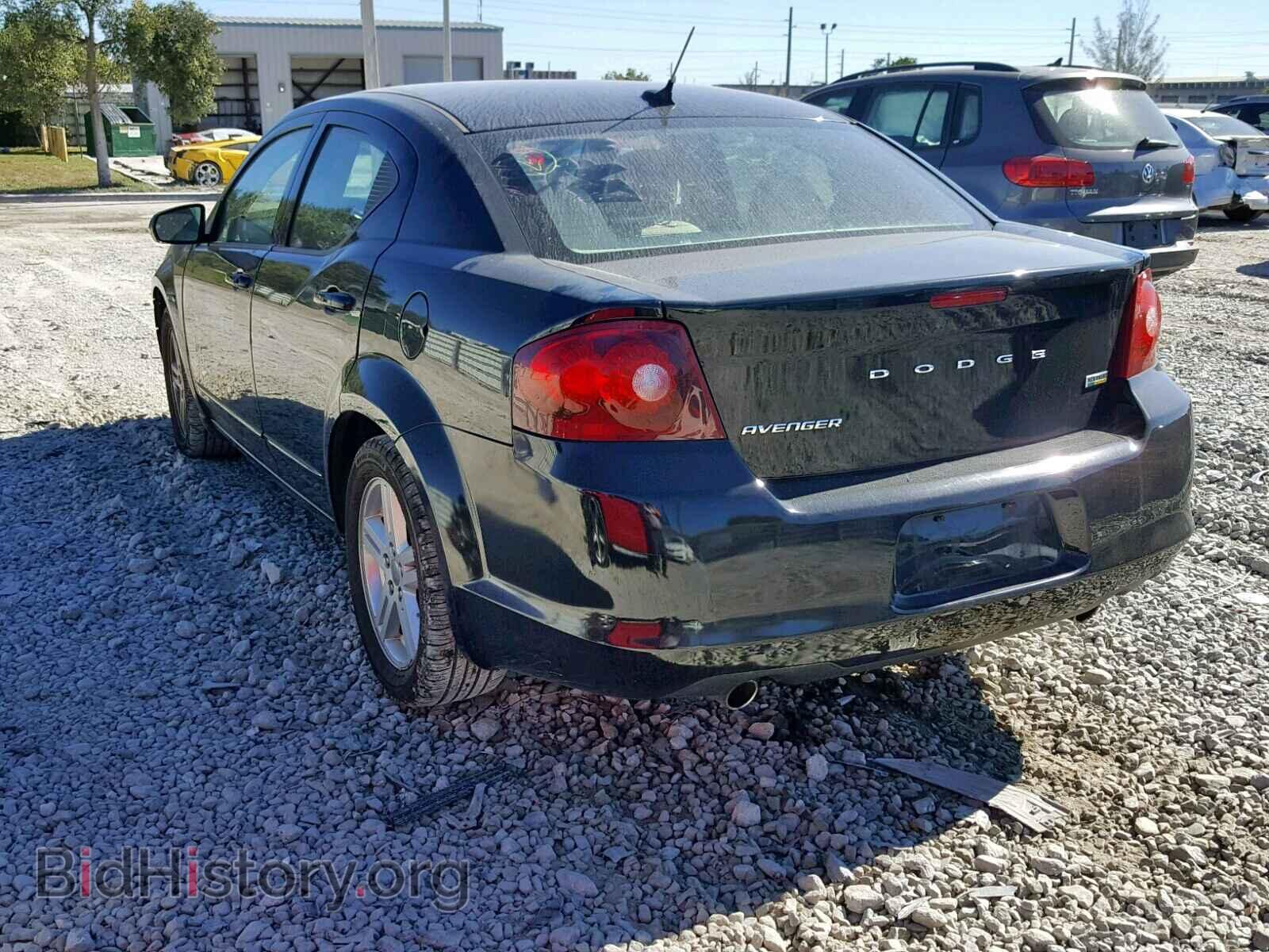 2013 DODGE AVENGER - VIN: 1C3CDZCG4DN709364 - Фото 3