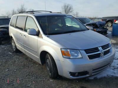 2010 Dodge CARAVAN Grand Cara, gray — VIN 2D4RN5DXXAR267802, Copart