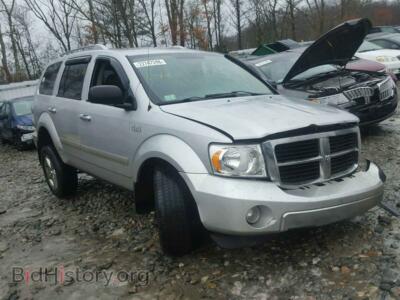 2008 Dodge DURANGO Durango LI, silver — VIN 1D8HB58N78F128501, Copart