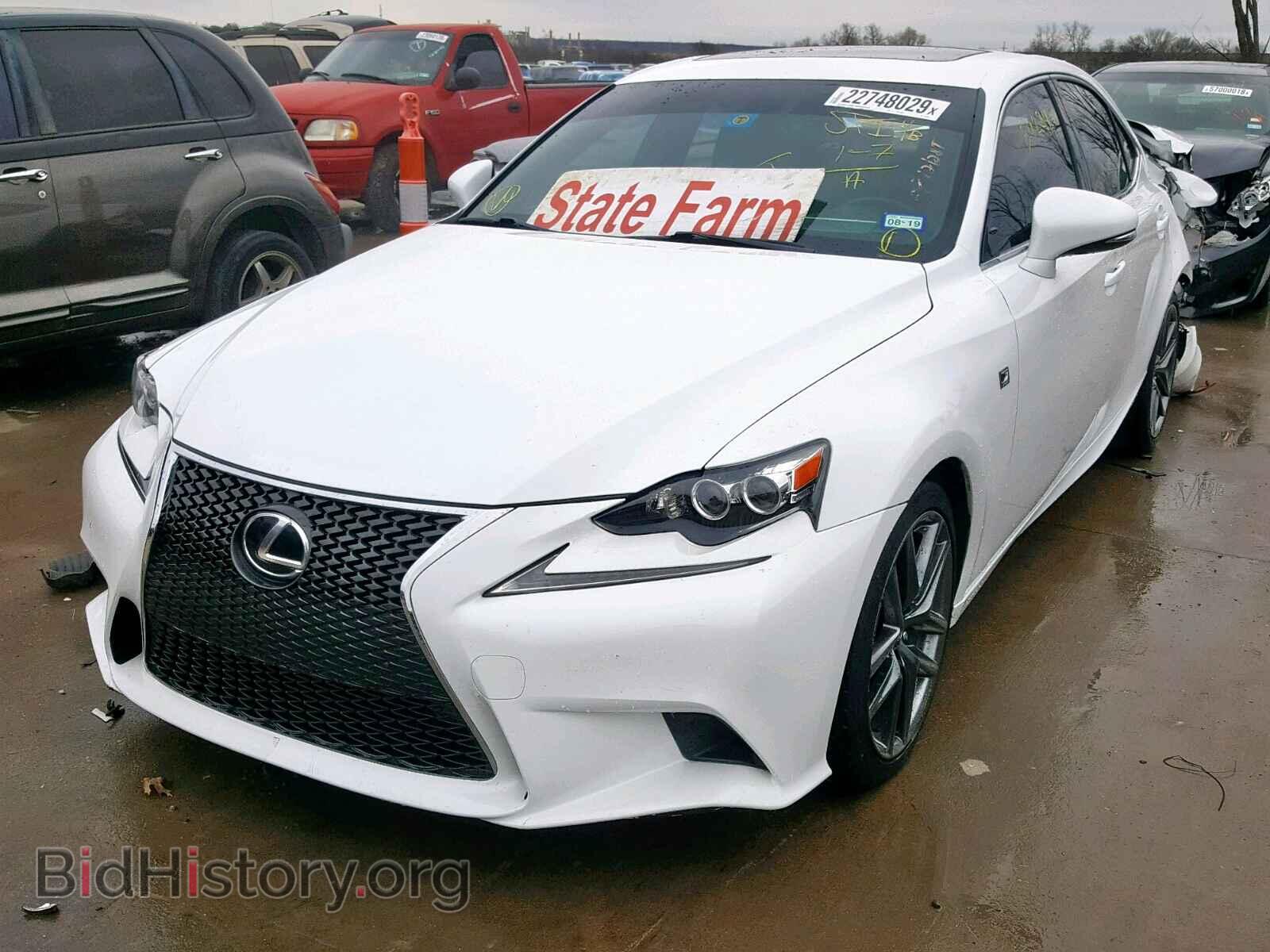2014 LEXUS IS - VIN: JTHBE1D29E5011809 - Фото 2