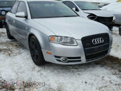 2005 Audi A4 A4 2.0T QU, серебристый — VIN WAUDF68E35A501546, Copart