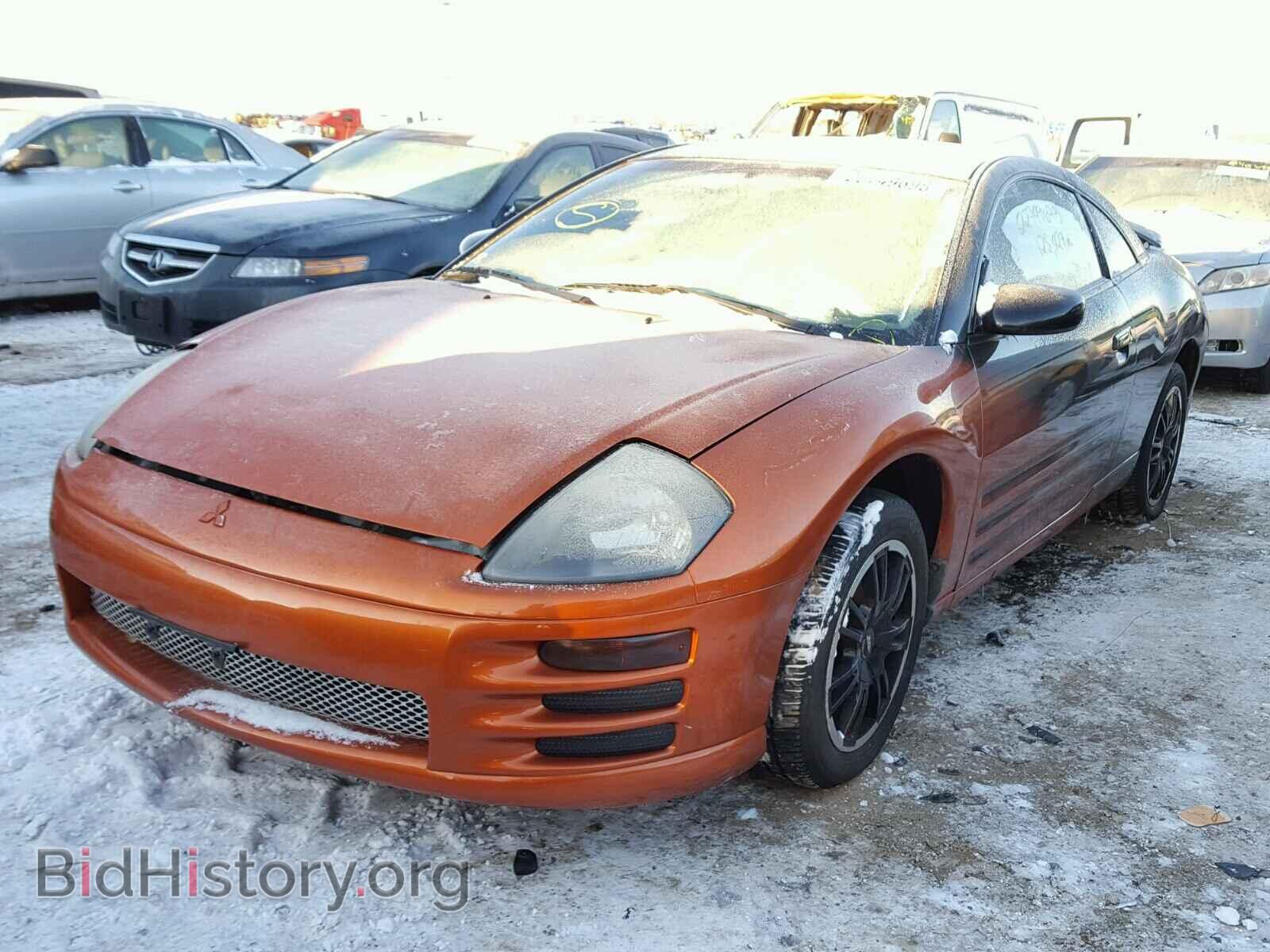2002 MITSUBISHI ECLIPSE - VIN: 4A3AC44GX2E022519 - Фото 2