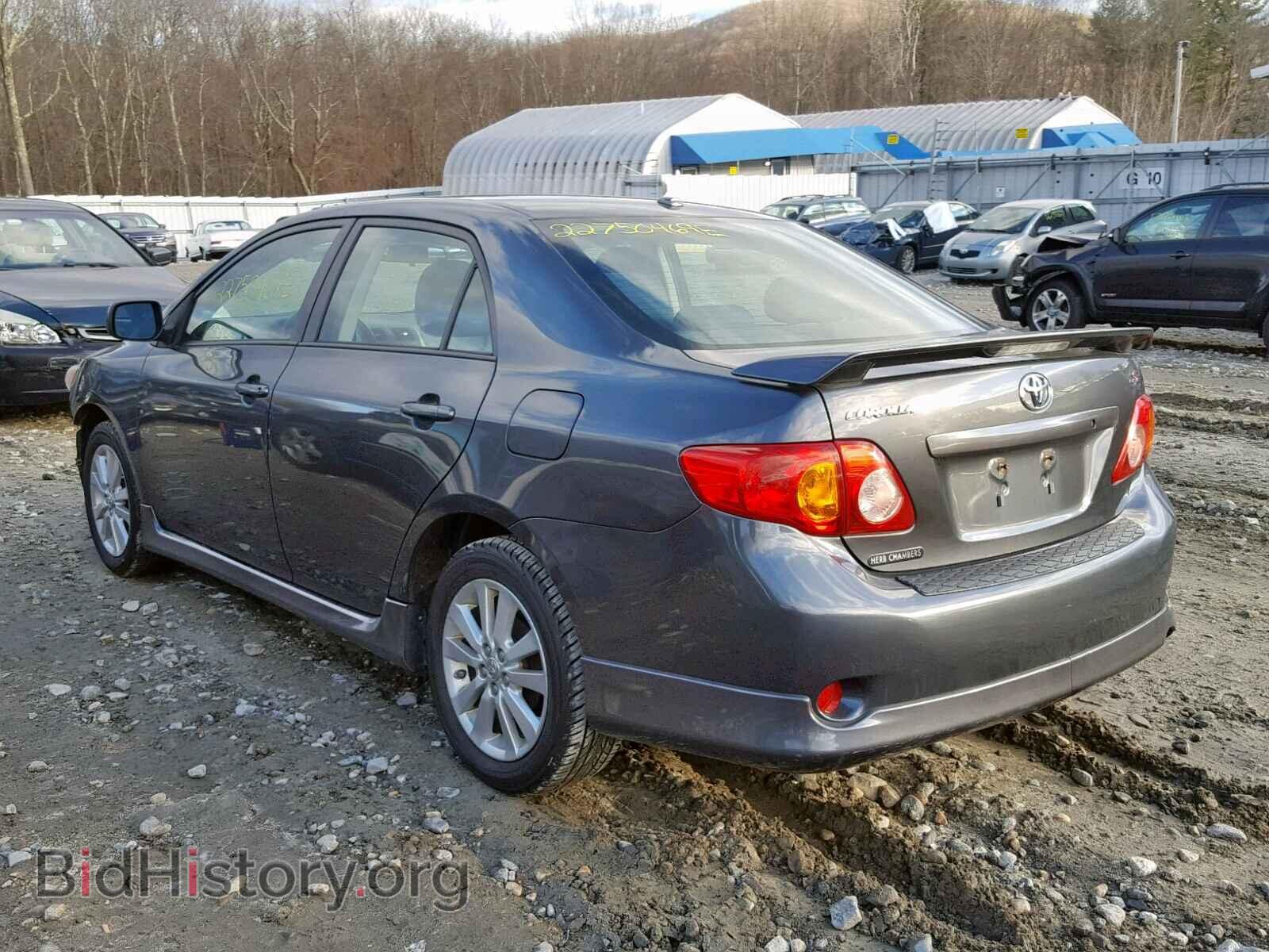 2009 TOYOTA COROLLA BA - VIN: 2T1BU40E49C140202 - Фото 3