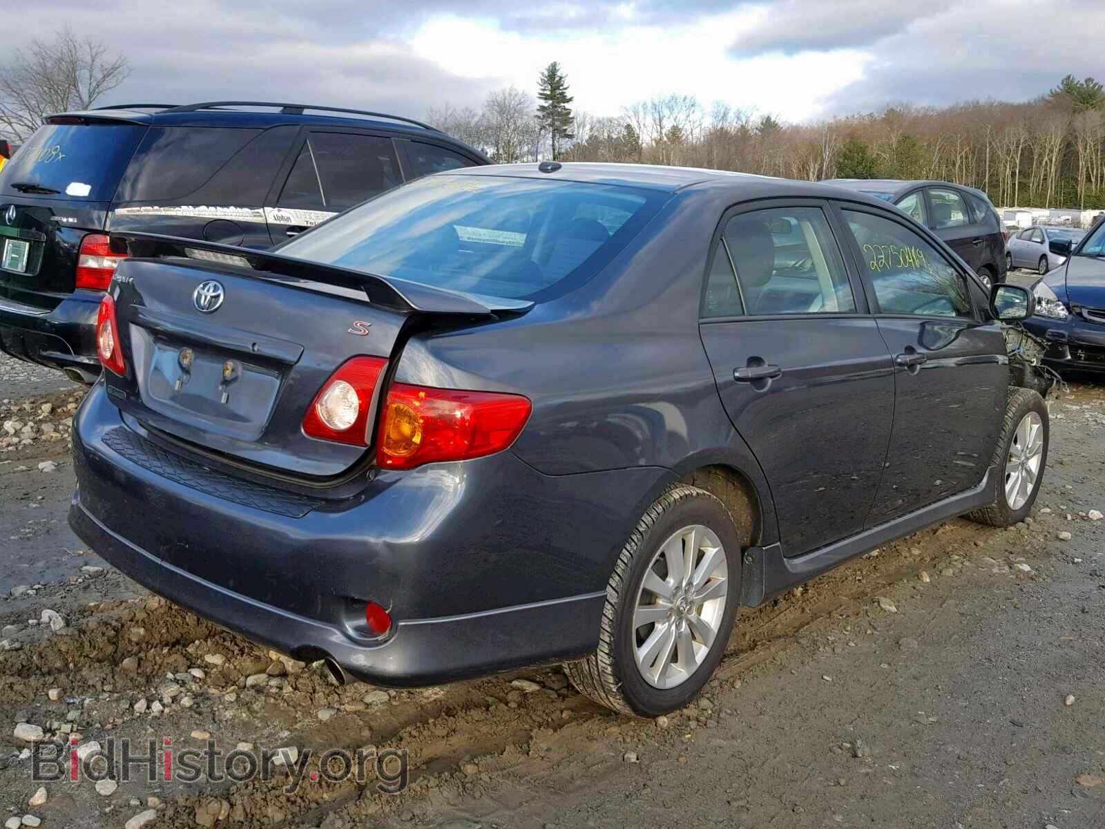 2009 TOYOTA COROLLA BA - VIN: 2T1BU40E49C140202 - Фото 4