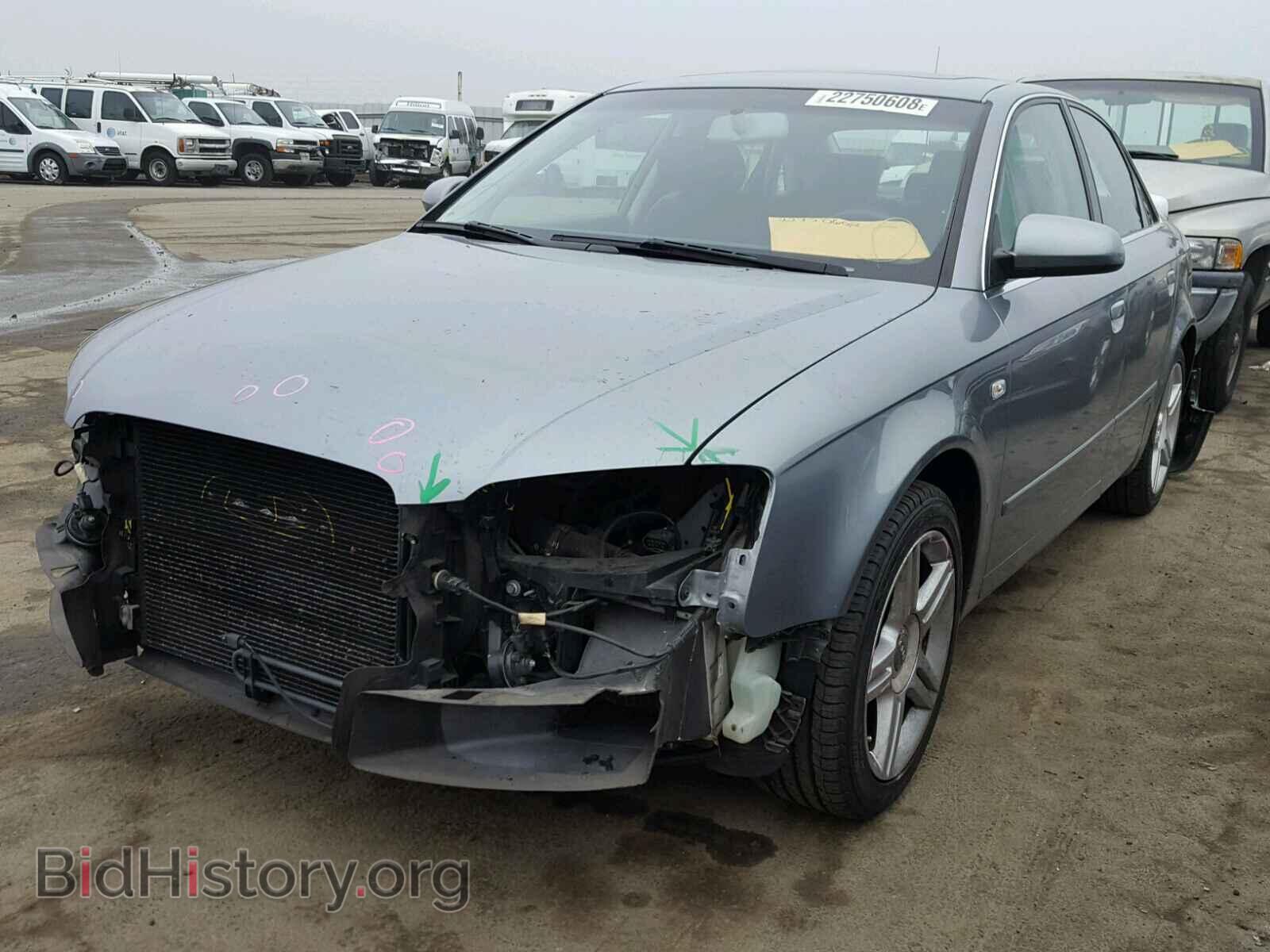 2007 AUDI A4 - VIN: WAUDF78E47A185826 - Photo 2