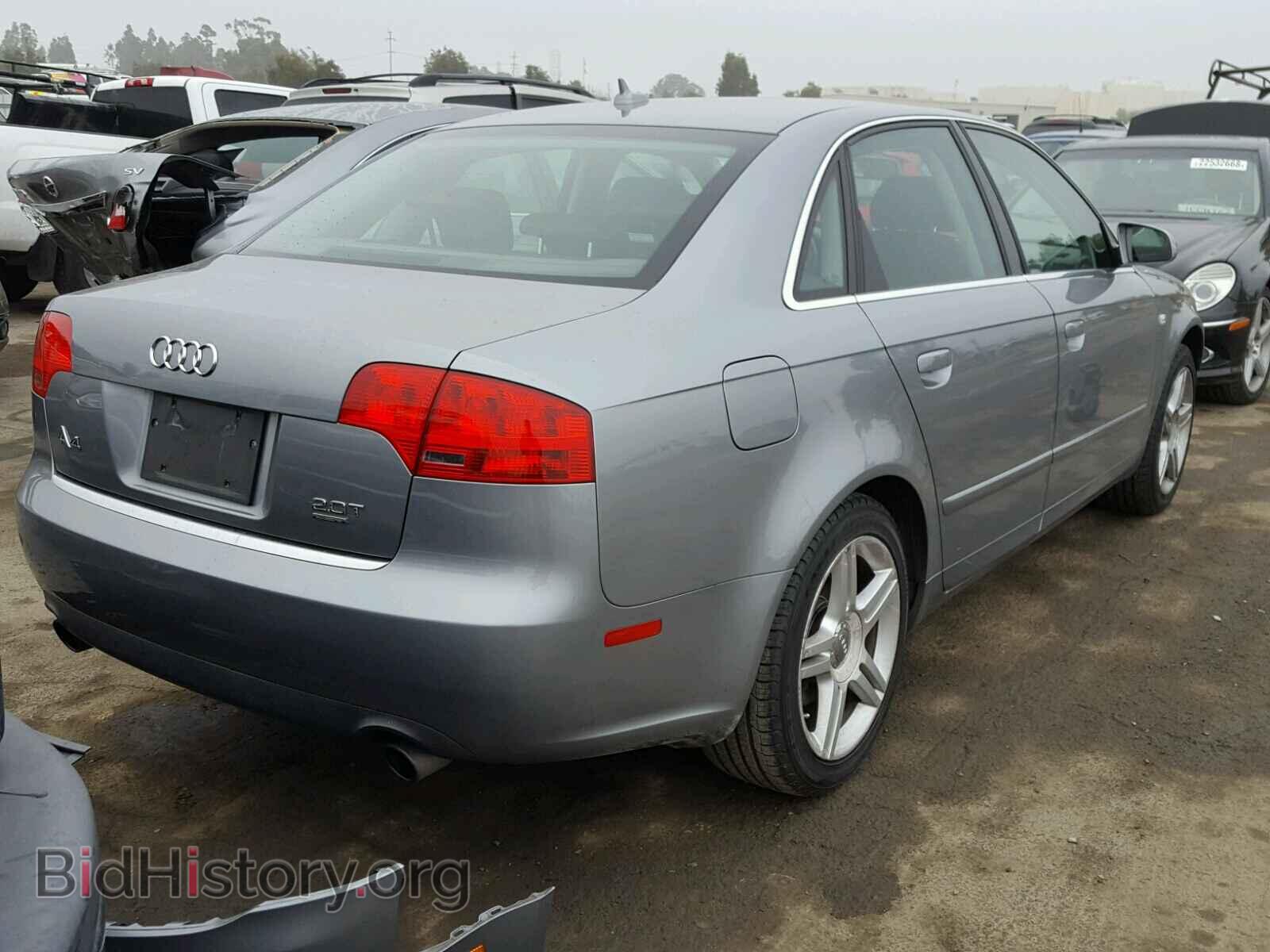 2007 AUDI A4 - VIN: WAUDF78E47A185826 - Photo 4