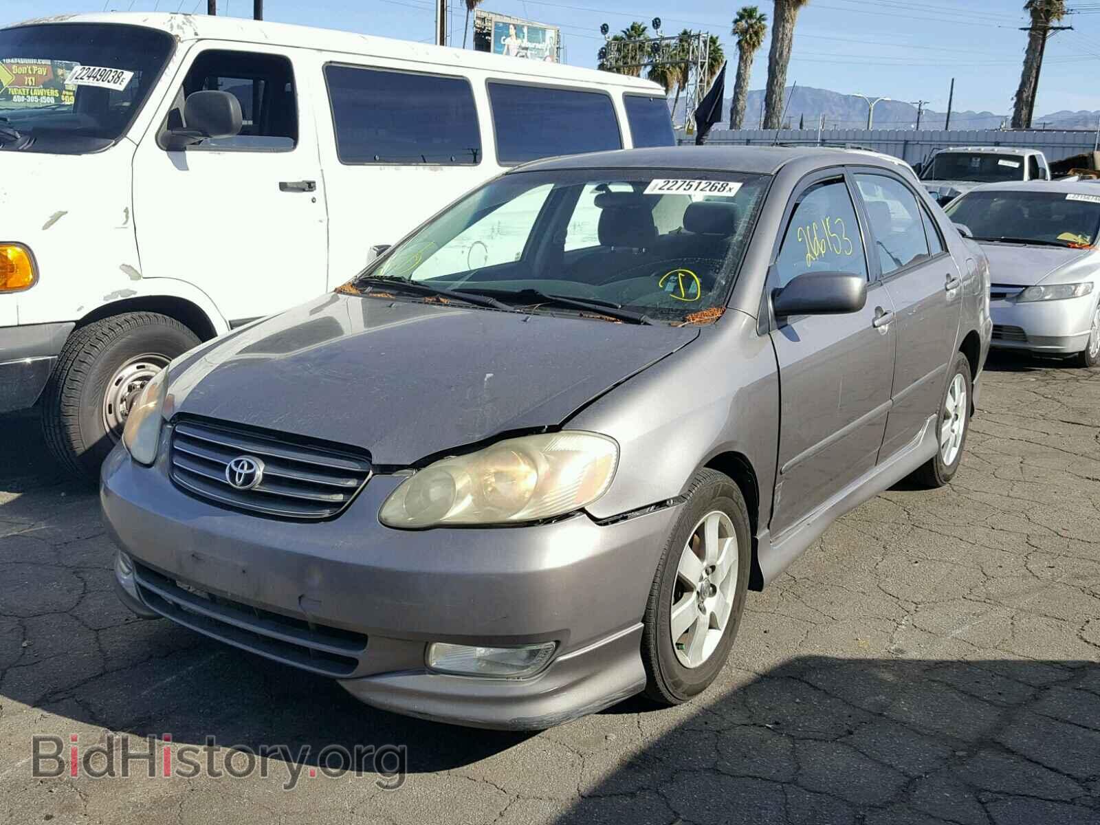 2003 TOYOTA COROLLA - VIN: 1NXBR32E83Z098471 - Фото 2