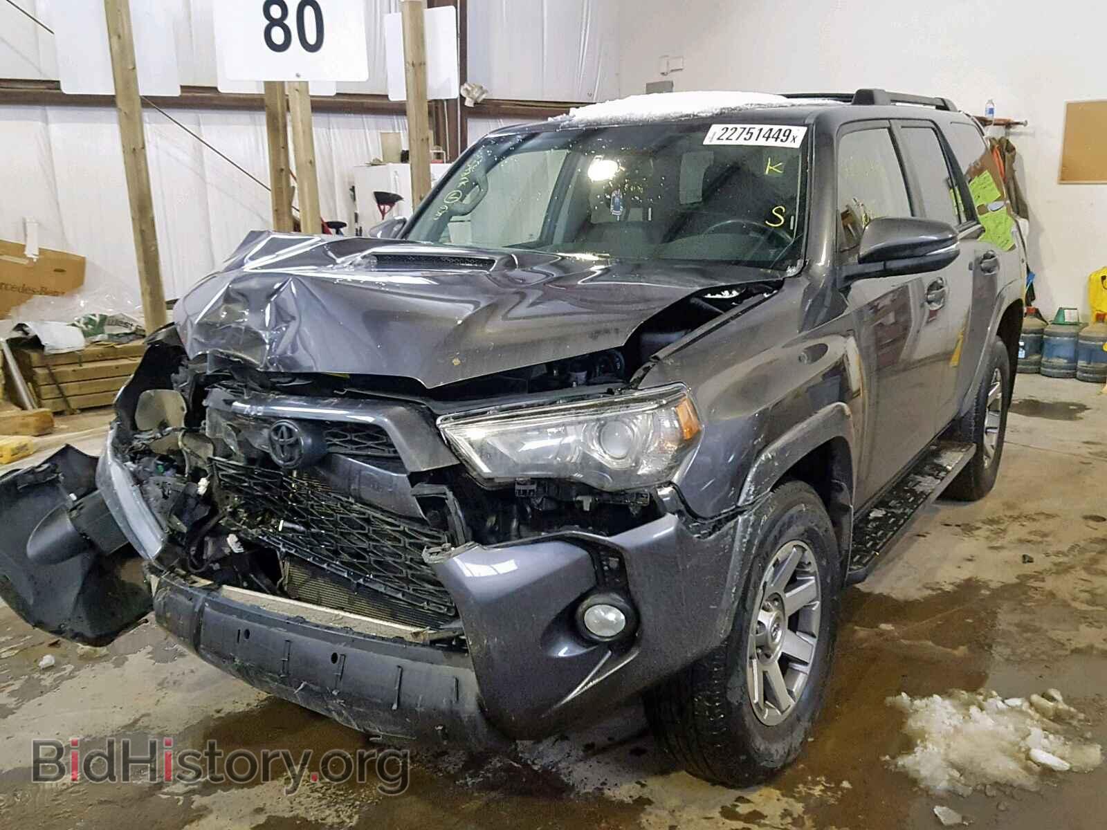 2015 TOYOTA 4RUNNER SR - VIN: JTEBU5JR7F5239074 - Фото 2