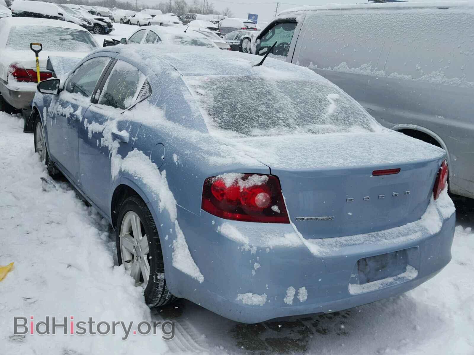 2013 DODGE AVENGER - VIN: 1C3CDZAB9DN625001 - Фото 3