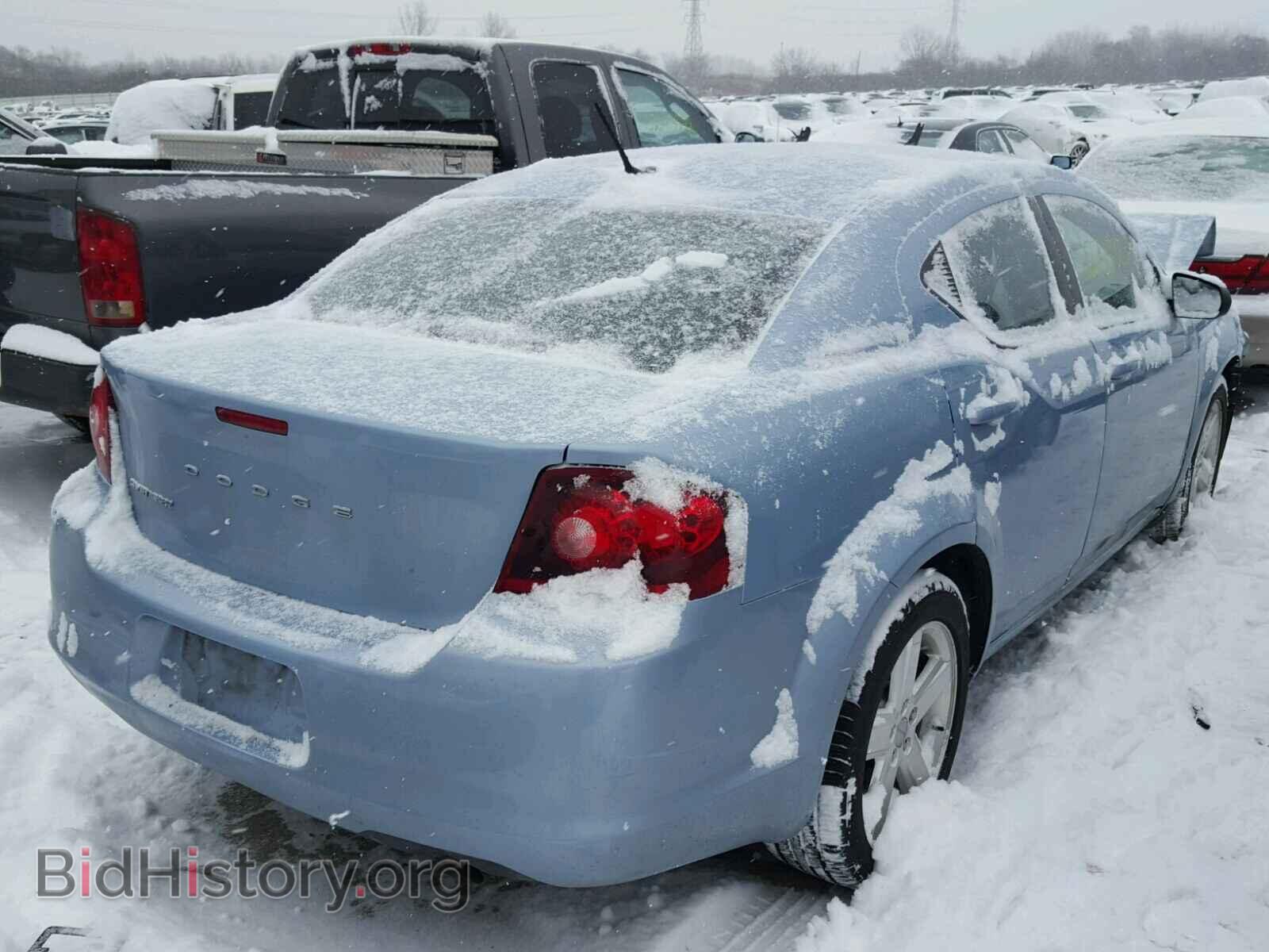 2013 DODGE AVENGER - VIN: 1C3CDZAB9DN625001 - Фото 4