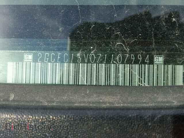2007 CHEVROLET SILVERADO - VIN: 2GCEC13V071107994 - Фото 10