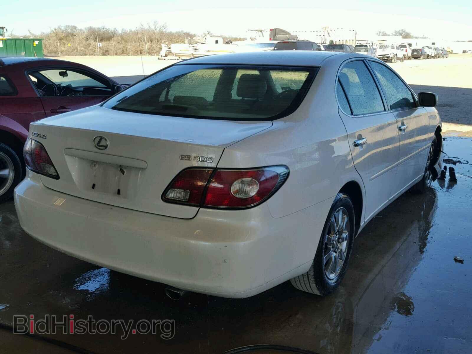 2002 LEXUS ES300 - VIN: JTHBF30G625006587 - Фото 4