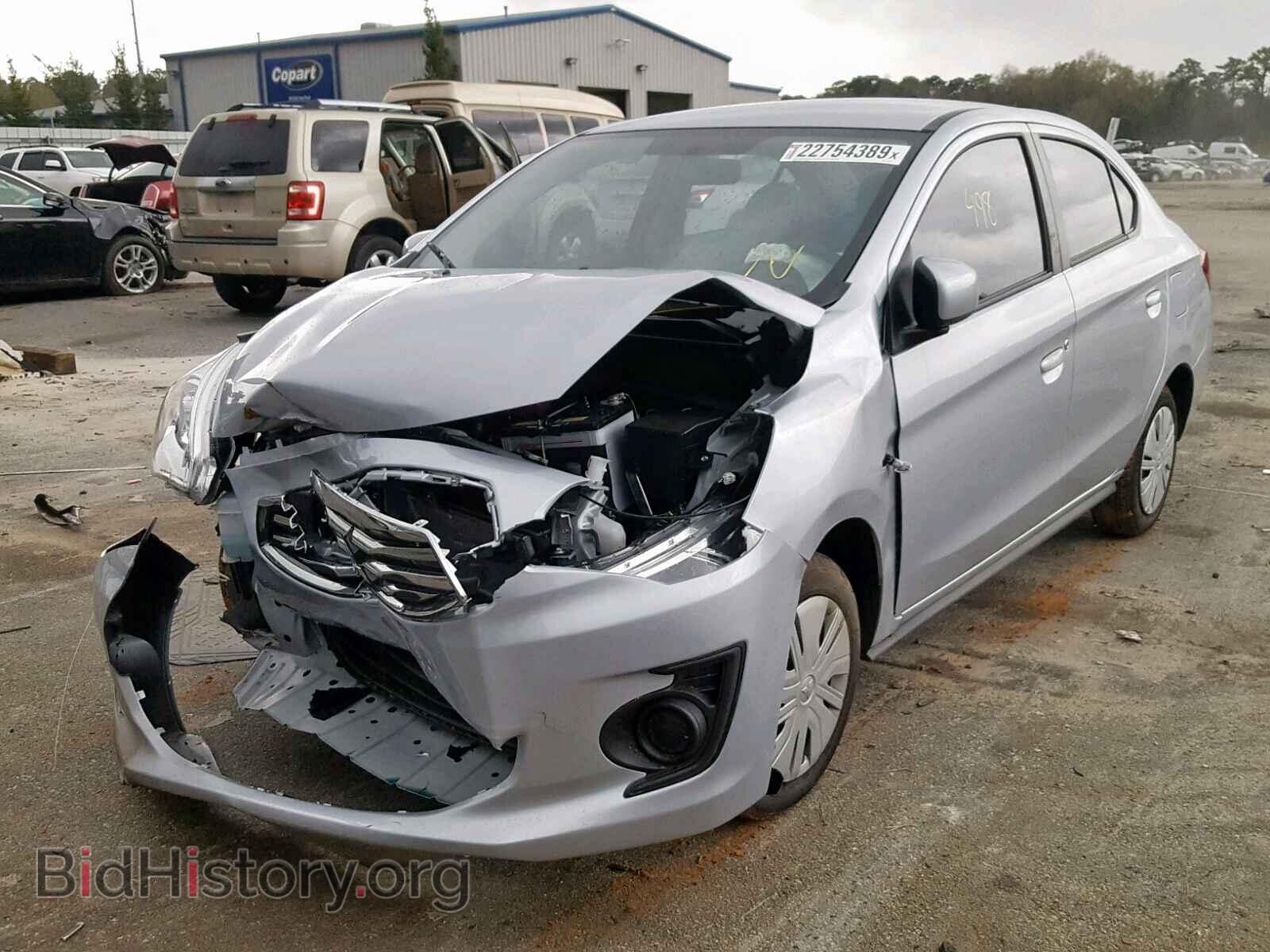 2019 MITSUBISHI MIRAGE - VIN: ML32F3FJ6KHF01932 - Фото 2