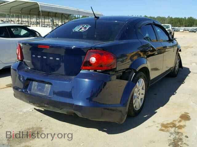 2014 DODGE AVENGER - VIN: 1C3CDZAB9EN203862 - Фото 4