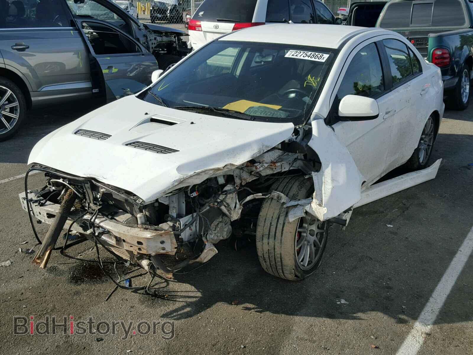 2011 MITSUBISHI EVO - VIN: JA32W8FV8BU046212 - Фото 2