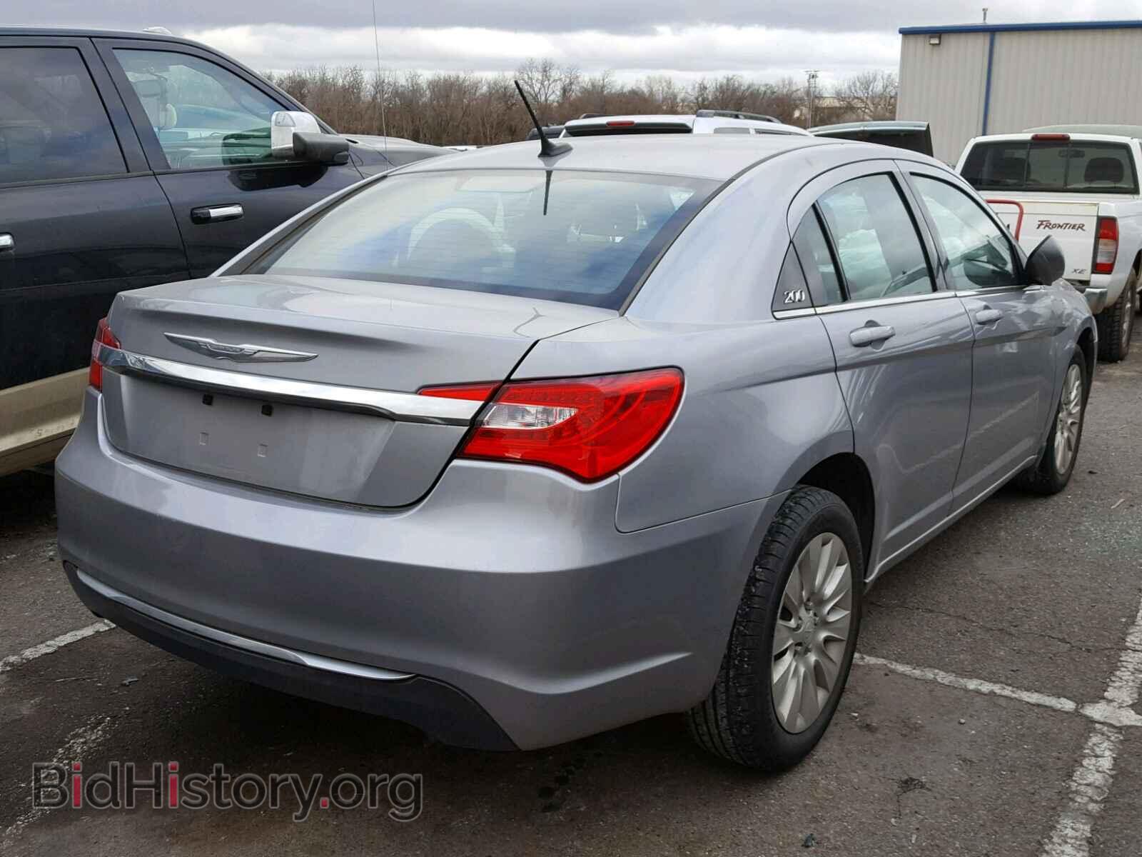 2014 CHRYSLER 200 - VIN: 1C3CCBAB6EN205630 - Фото 4