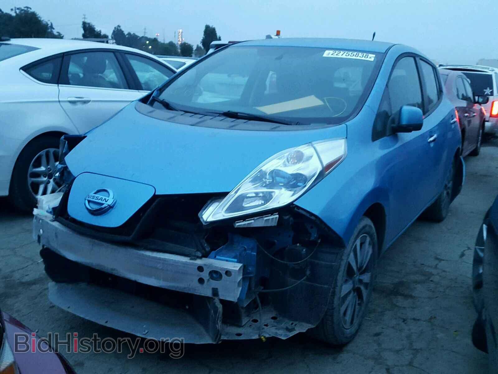 2013 NISSAN LEAF - VIN: 1N4AZ0CP2DC418217 - Фото 2