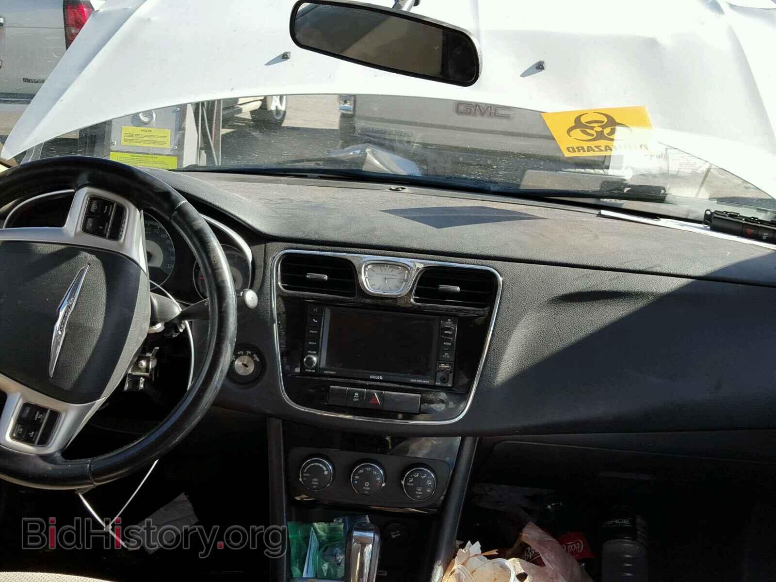 2012 CHRYSLER 200 - VIN: 1C3CCBBB0CN142827 - Фото 9