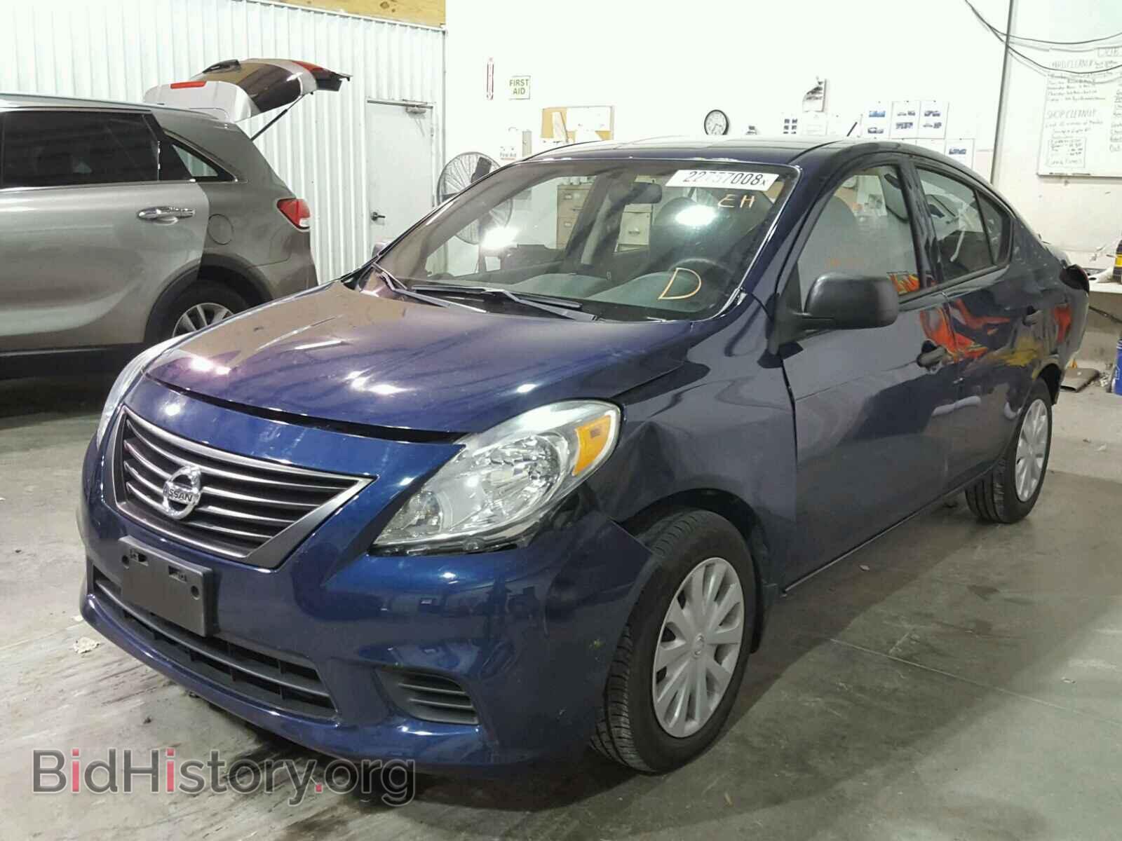 2014 NISSAN VERSA - VIN: 3N1CN7AP8EL859062 - Фото 2