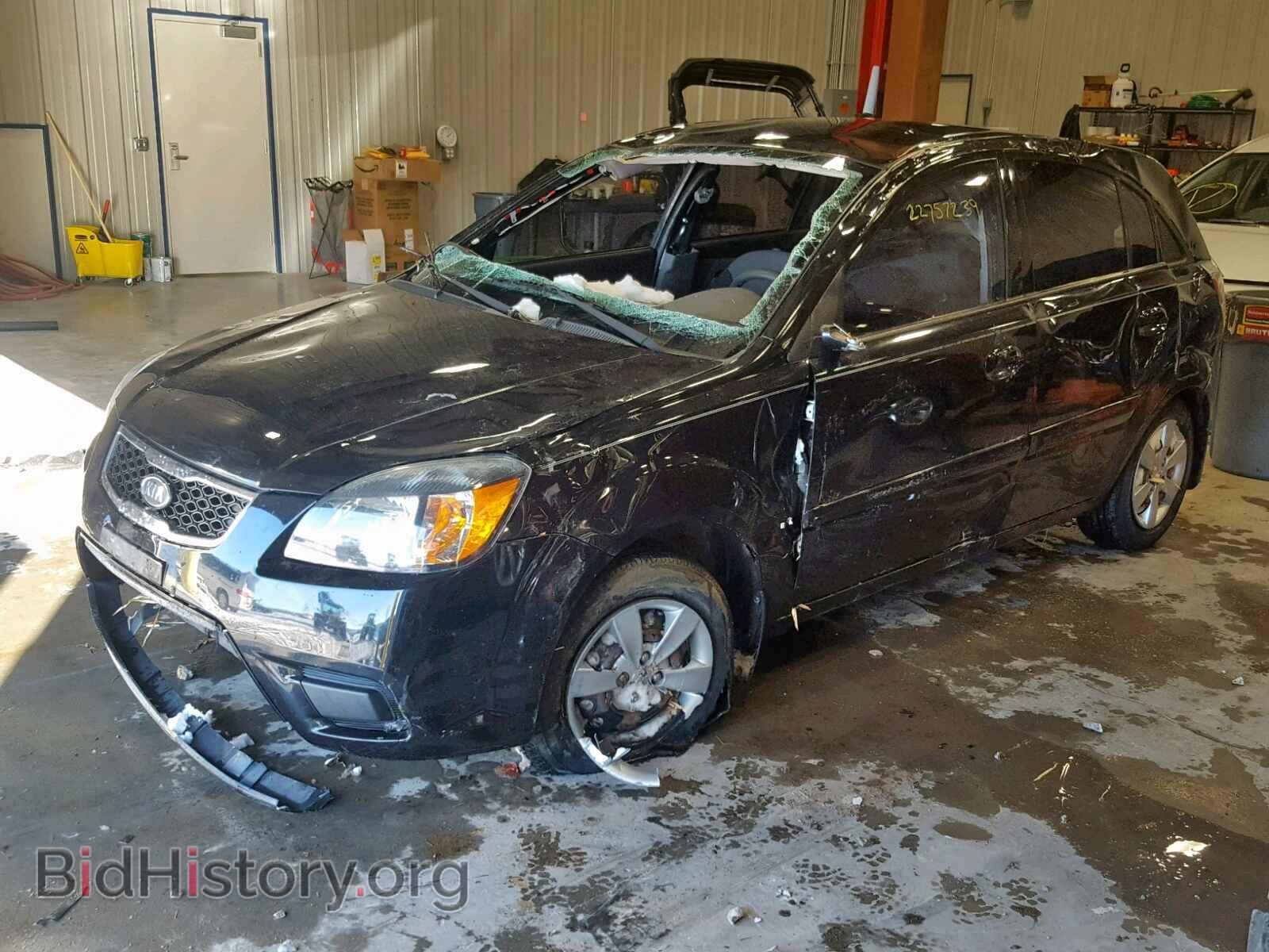2011 KIA RIO BASE - VIN: KNADH5A36B6805336 - Фото 2