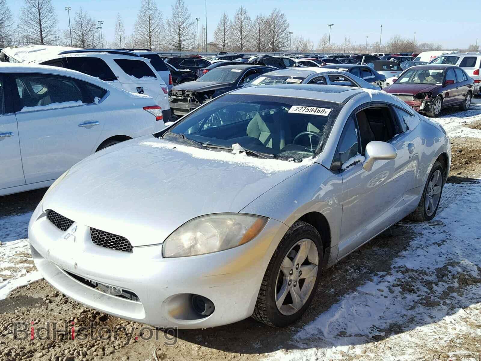 2006 MITSUBISHI ECLIPSE - VIN: 4A3AK24F46E057318 - Фото 2