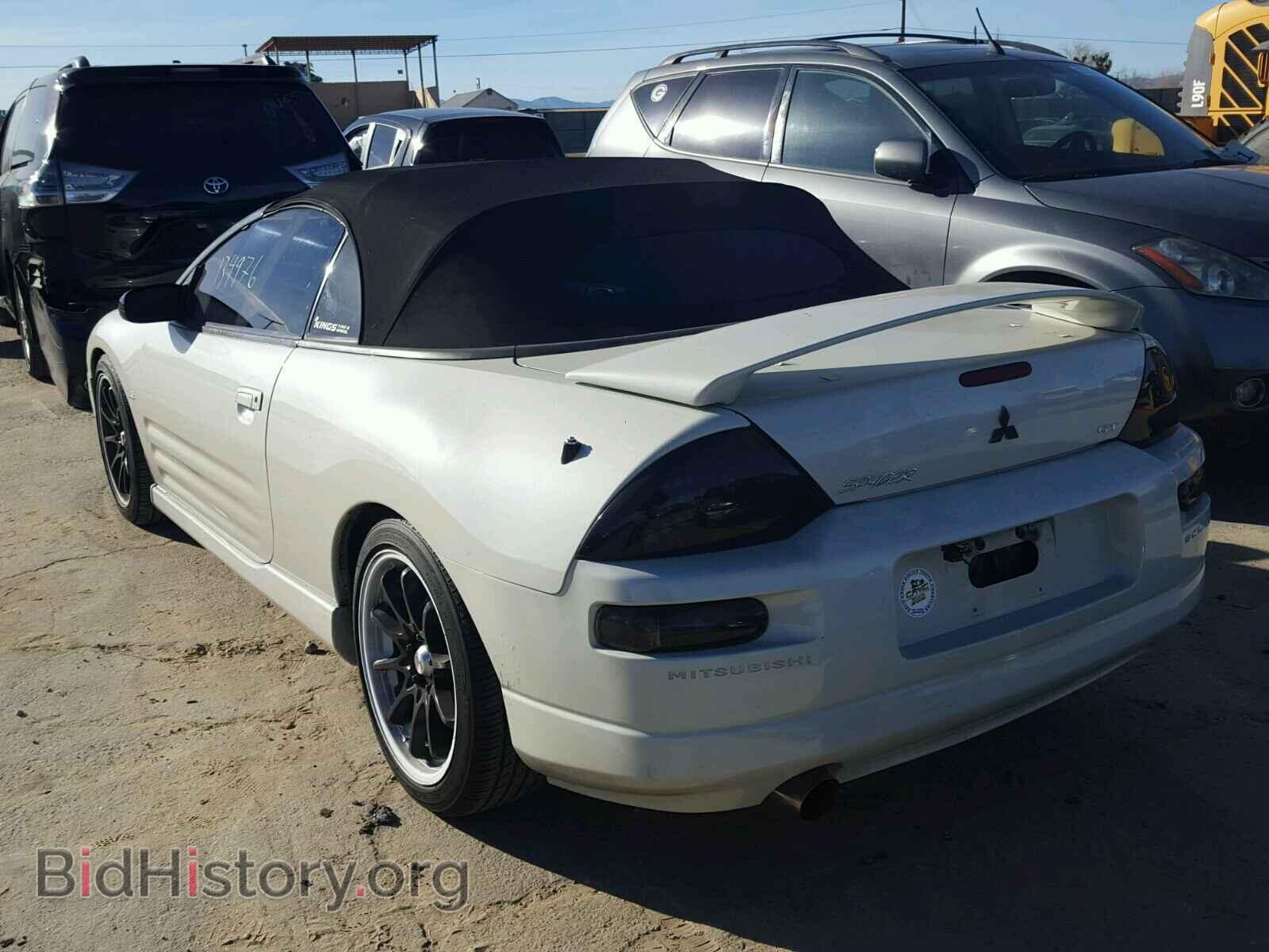 2003 MITSUBISHI ECLIPSE - VIN: 4A3AE55H73E024382 - Фото 3