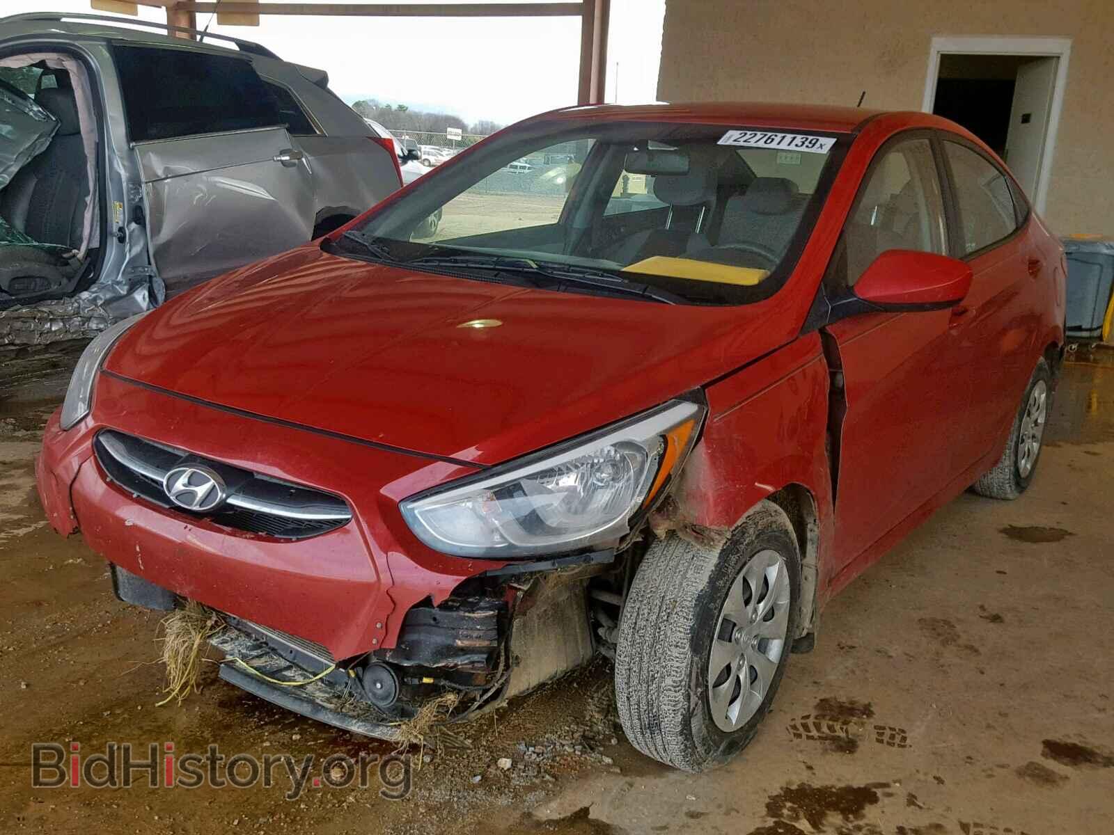 2016 HYUNDAI ACCENT - VIN: KMHCT4AE5GU044497 - Фото 2