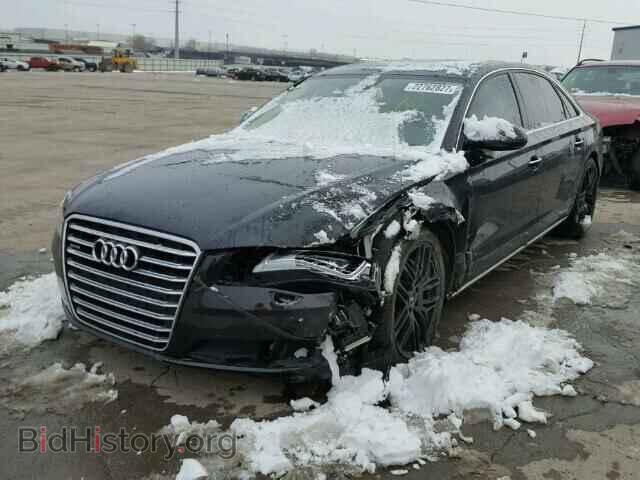 2013 AUDI A8 - VIN: WAURGAFD1DN005264 - Фото 2